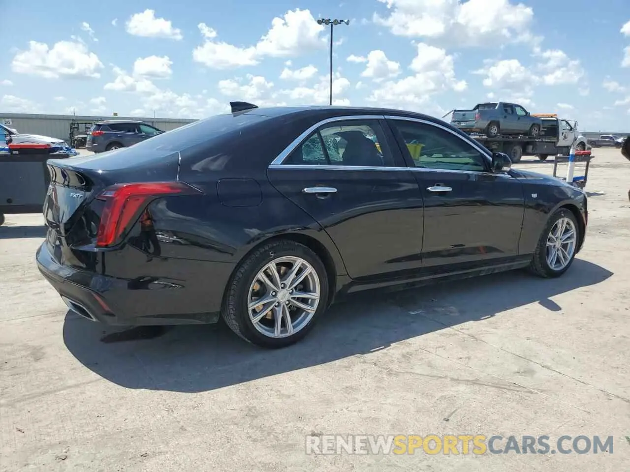 3 Photograph of a damaged car 1G6DB5RK6M0113750 CADILLAC CT4 2021