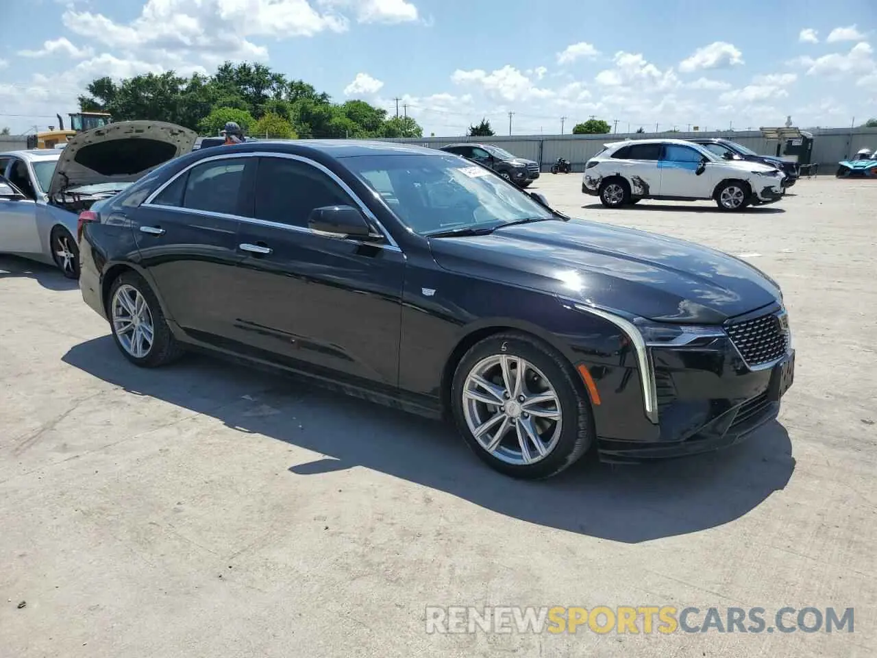 4 Photograph of a damaged car 1G6DB5RK6M0113750 CADILLAC CT4 2021
