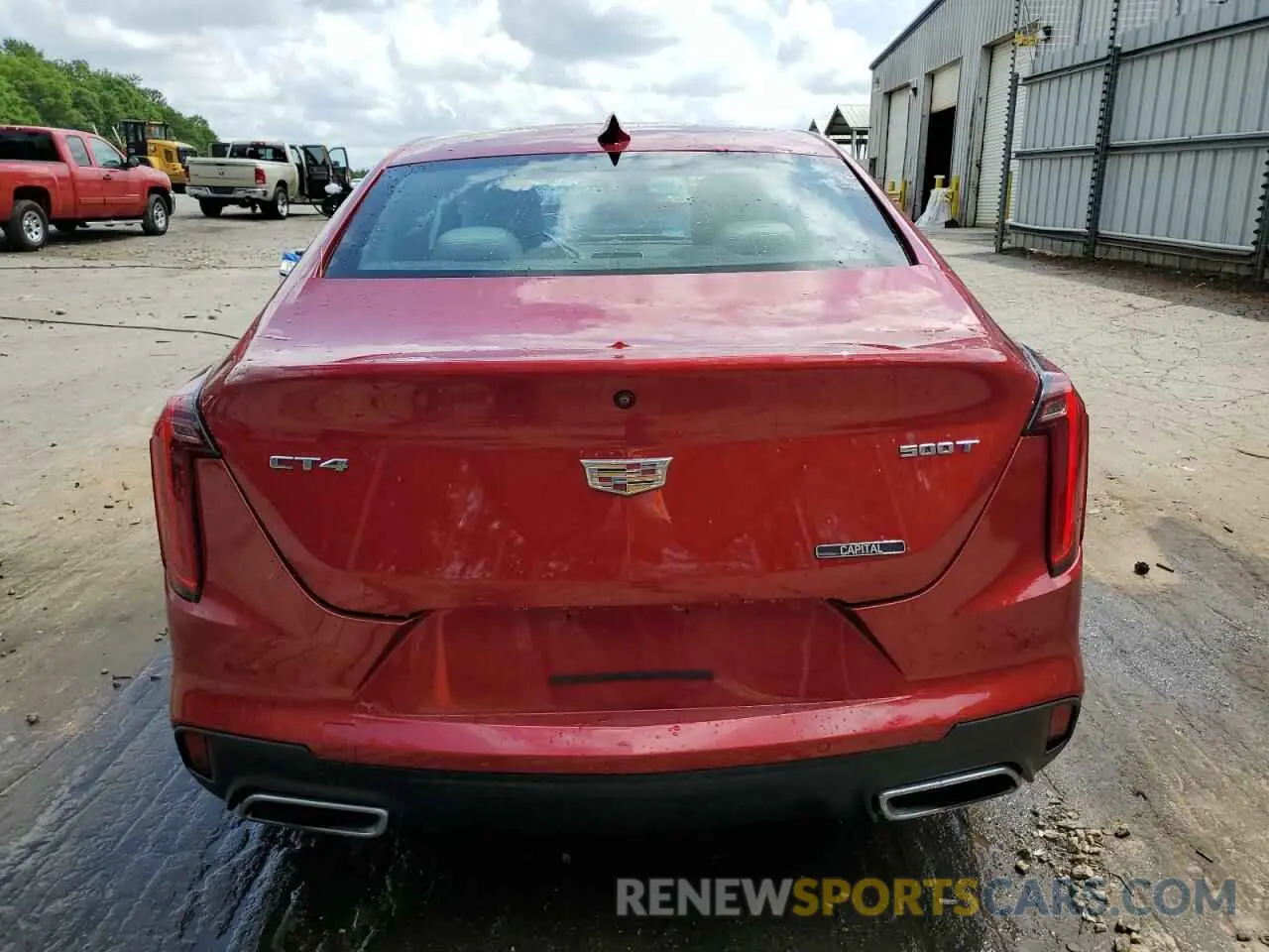 6 Photograph of a damaged car 1G6DB5RL0M0127829 CADILLAC CT4 2021