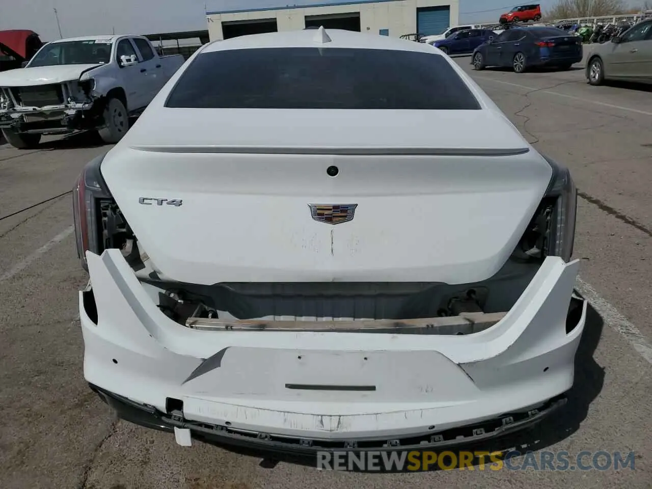 6 Photograph of a damaged car 1G6DC5RK2M0108221 CADILLAC CT4 2021