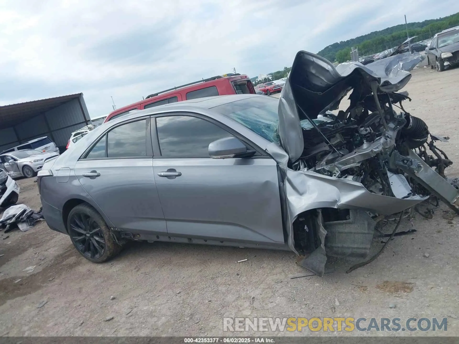 12 Photograph of a damaged car 1G6DC5RK3M0134763 CADILLAC CT4 2021