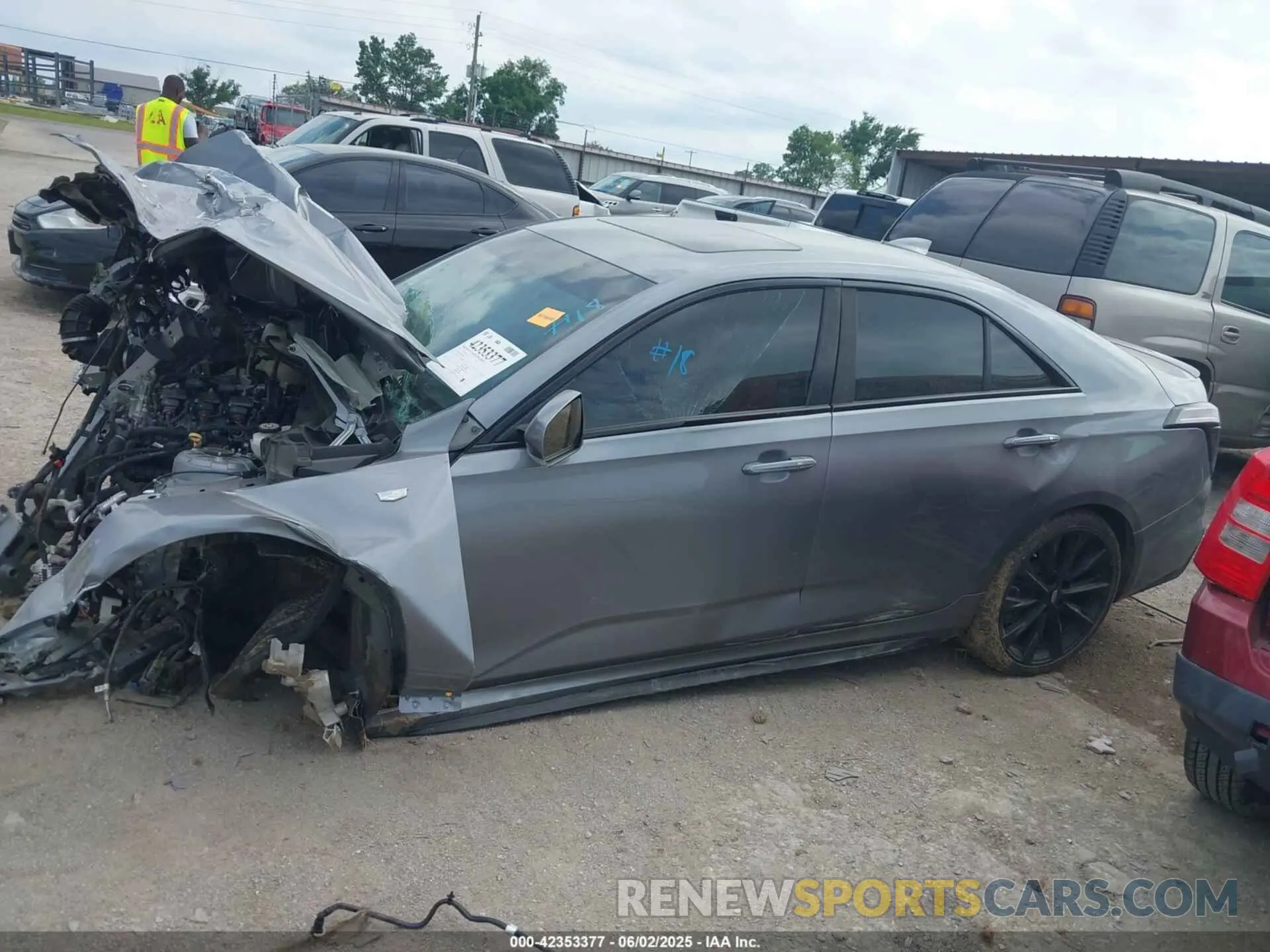 13 Photograph of a damaged car 1G6DC5RK3M0134763 CADILLAC CT4 2021