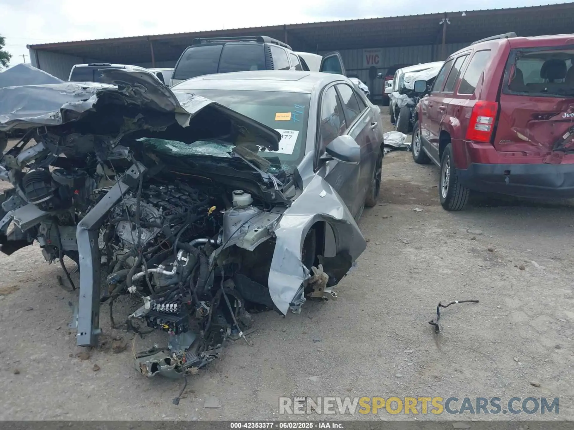 2 Photograph of a damaged car 1G6DC5RK3M0134763 CADILLAC CT4 2021