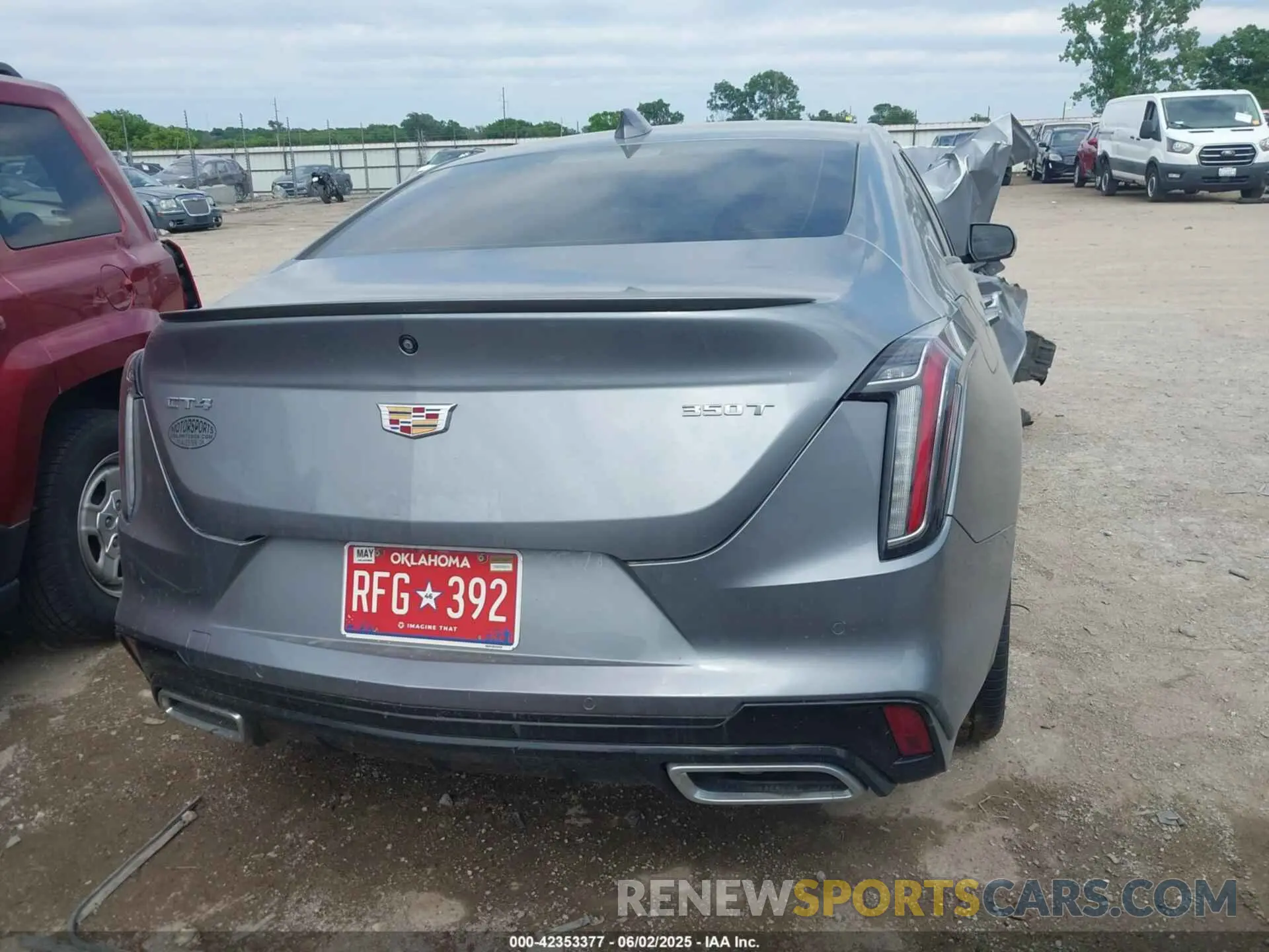 4 Photograph of a damaged car 1G6DC5RK3M0134763 CADILLAC CT4 2021