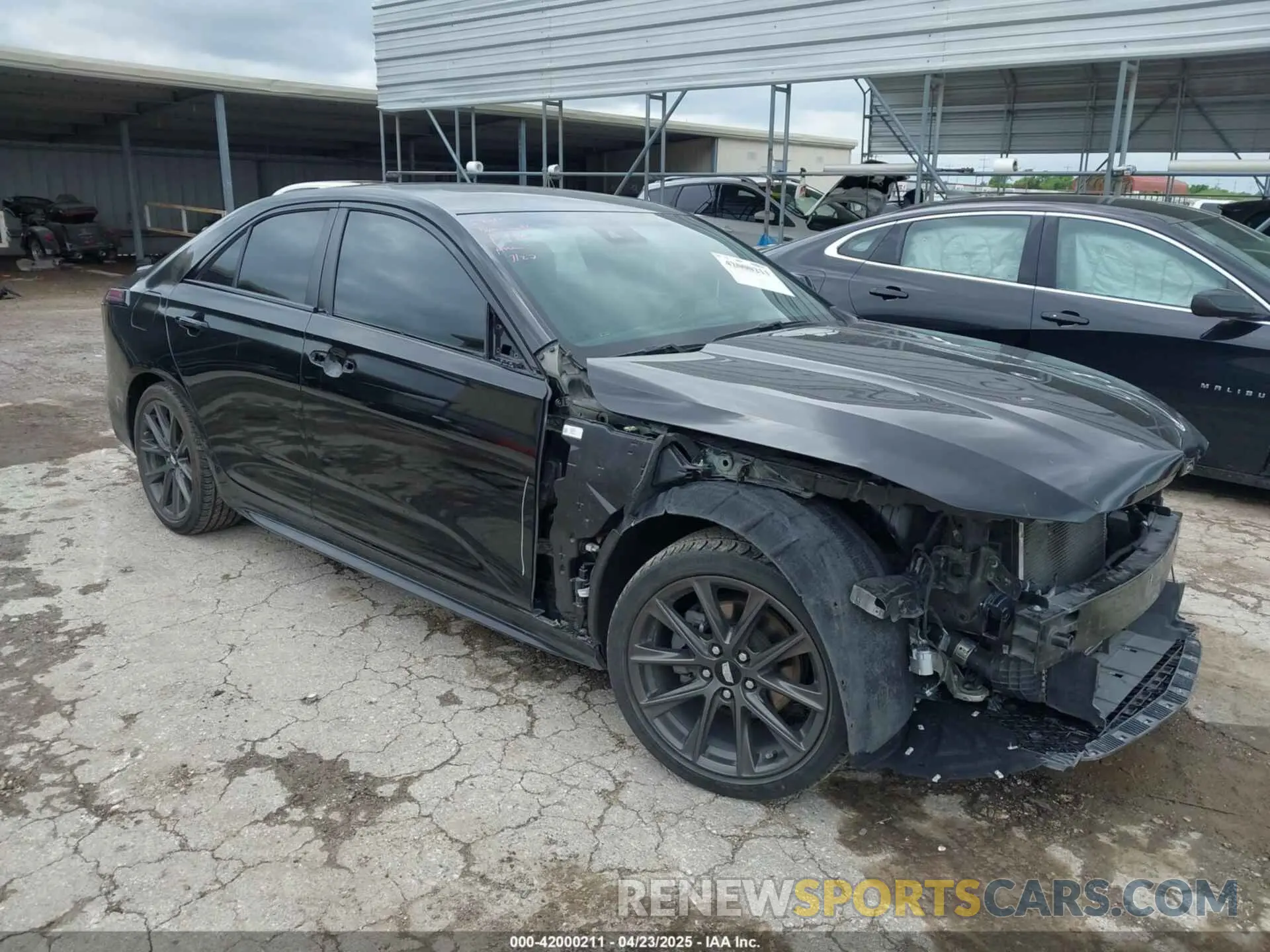 1 Photograph of a damaged car 1G6DC5RK5M0134988 CADILLAC CT4 2021