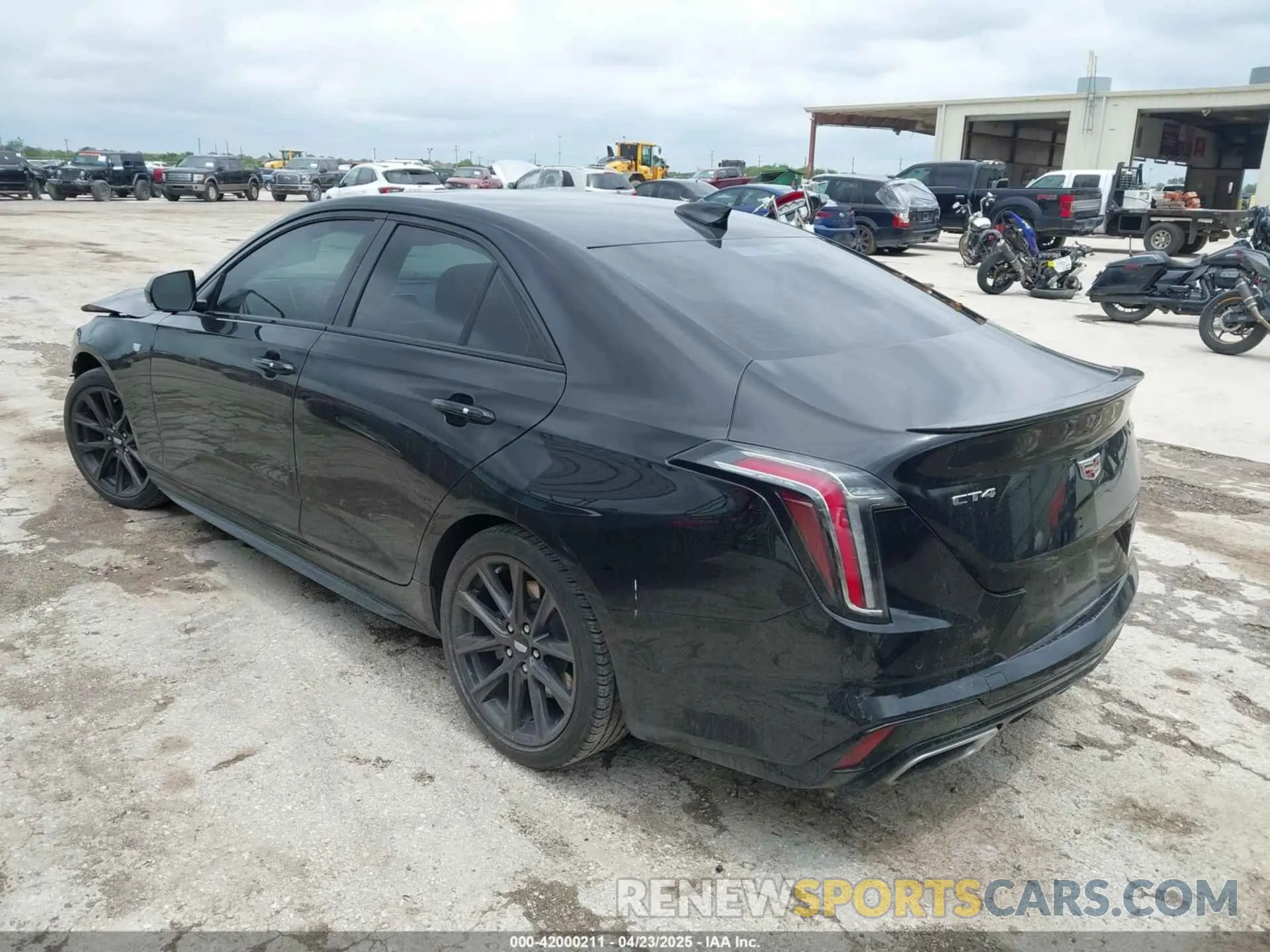 3 Photograph of a damaged car 1G6DC5RK5M0134988 CADILLAC CT4 2021