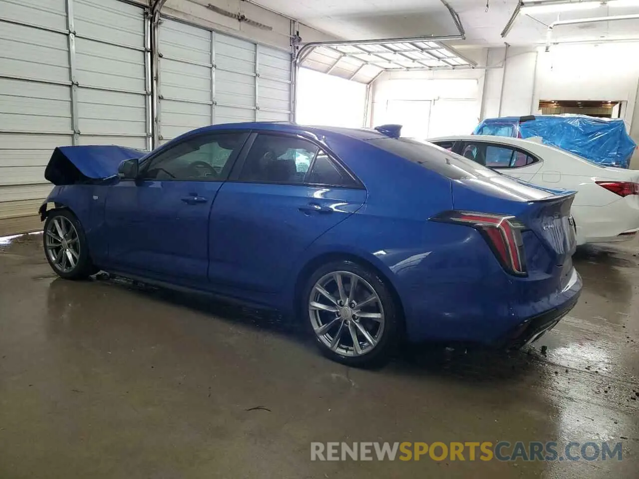 2 Photograph of a damaged car 1G6DC5RK9M0106997 CADILLAC CT4 2021