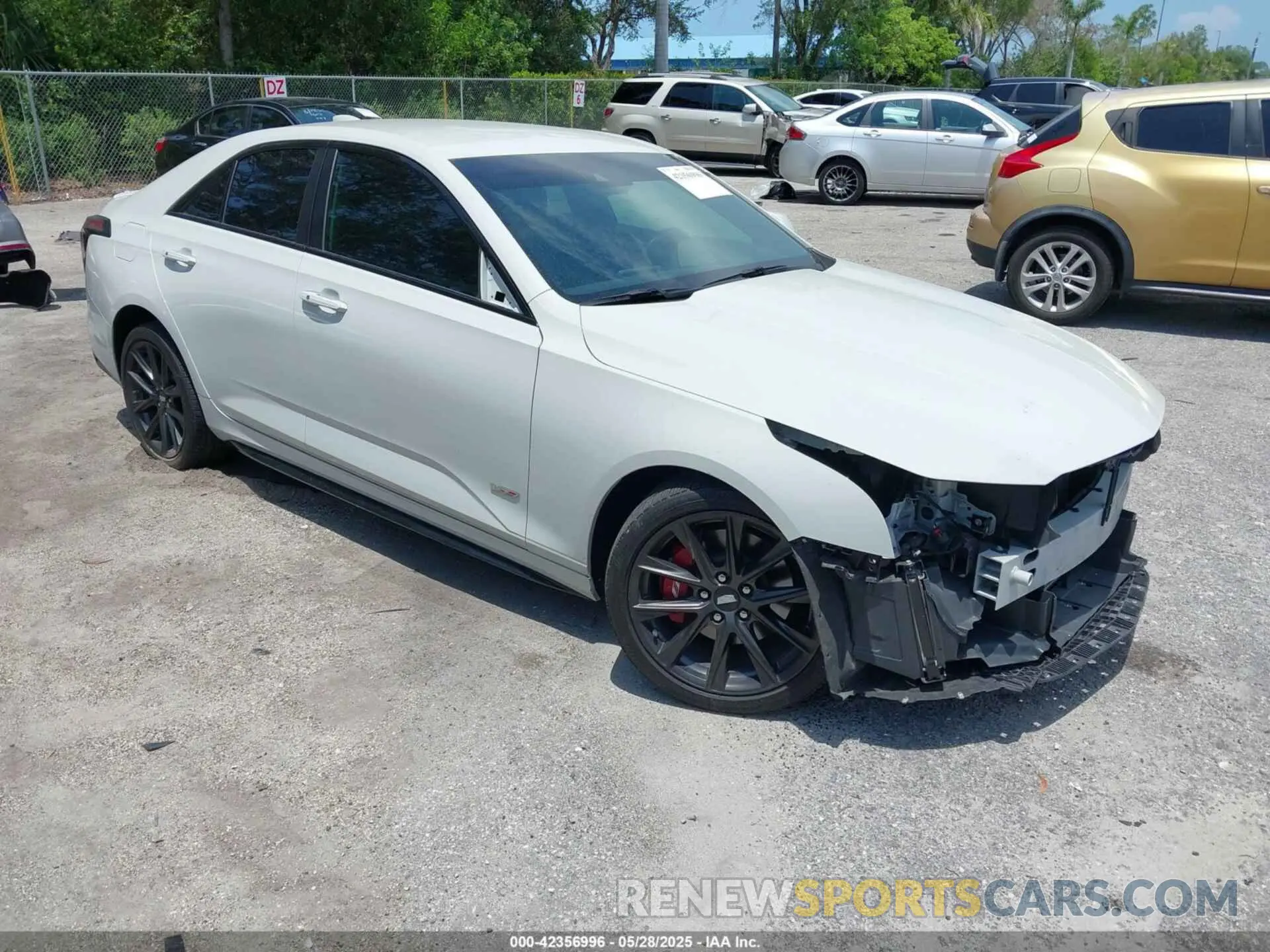 1 Photograph of a damaged car 1G6DD5RL6M0136397 CADILLAC CT4 2021