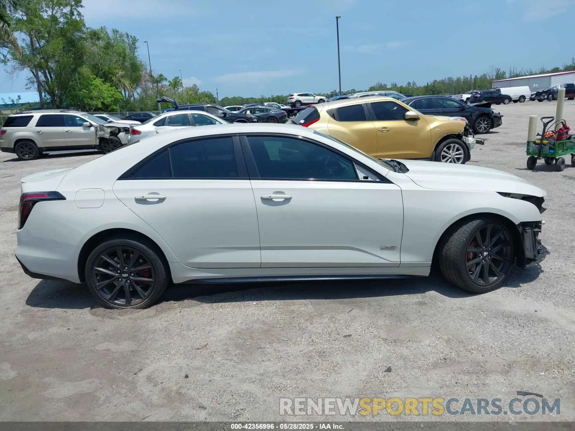 14 Photograph of a damaged car 1G6DD5RL6M0136397 CADILLAC CT4 2021