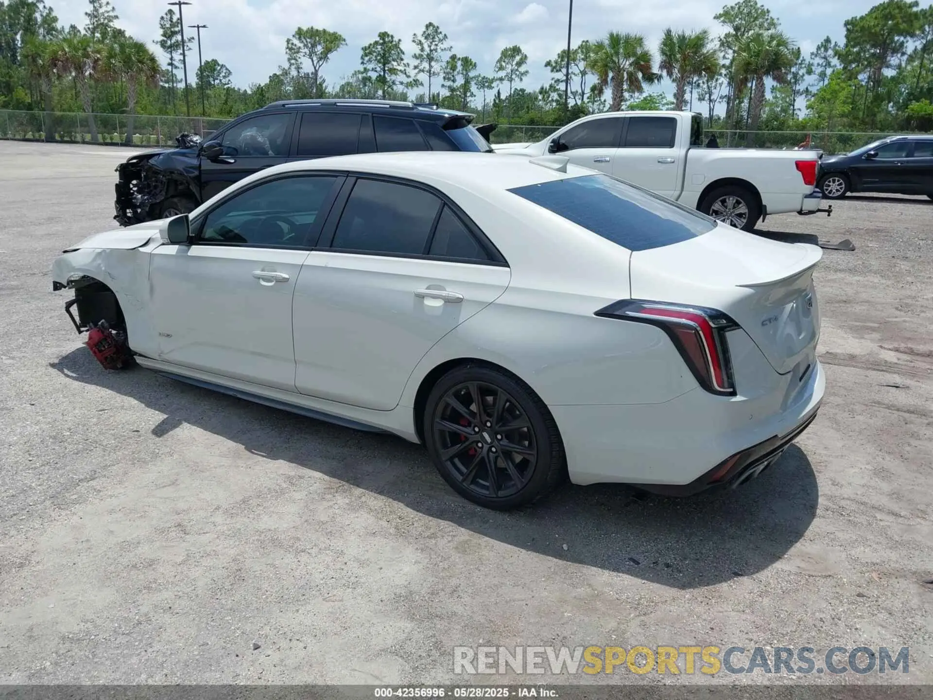3 Photograph of a damaged car 1G6DD5RL6M0136397 CADILLAC CT4 2021