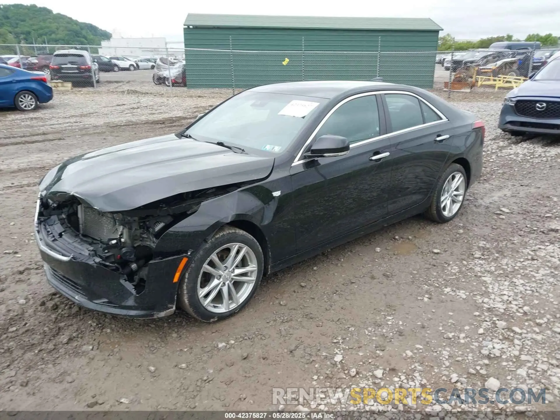 2 Photograph of a damaged car 1G6DE5RK5M0112872 CADILLAC CT4 2021