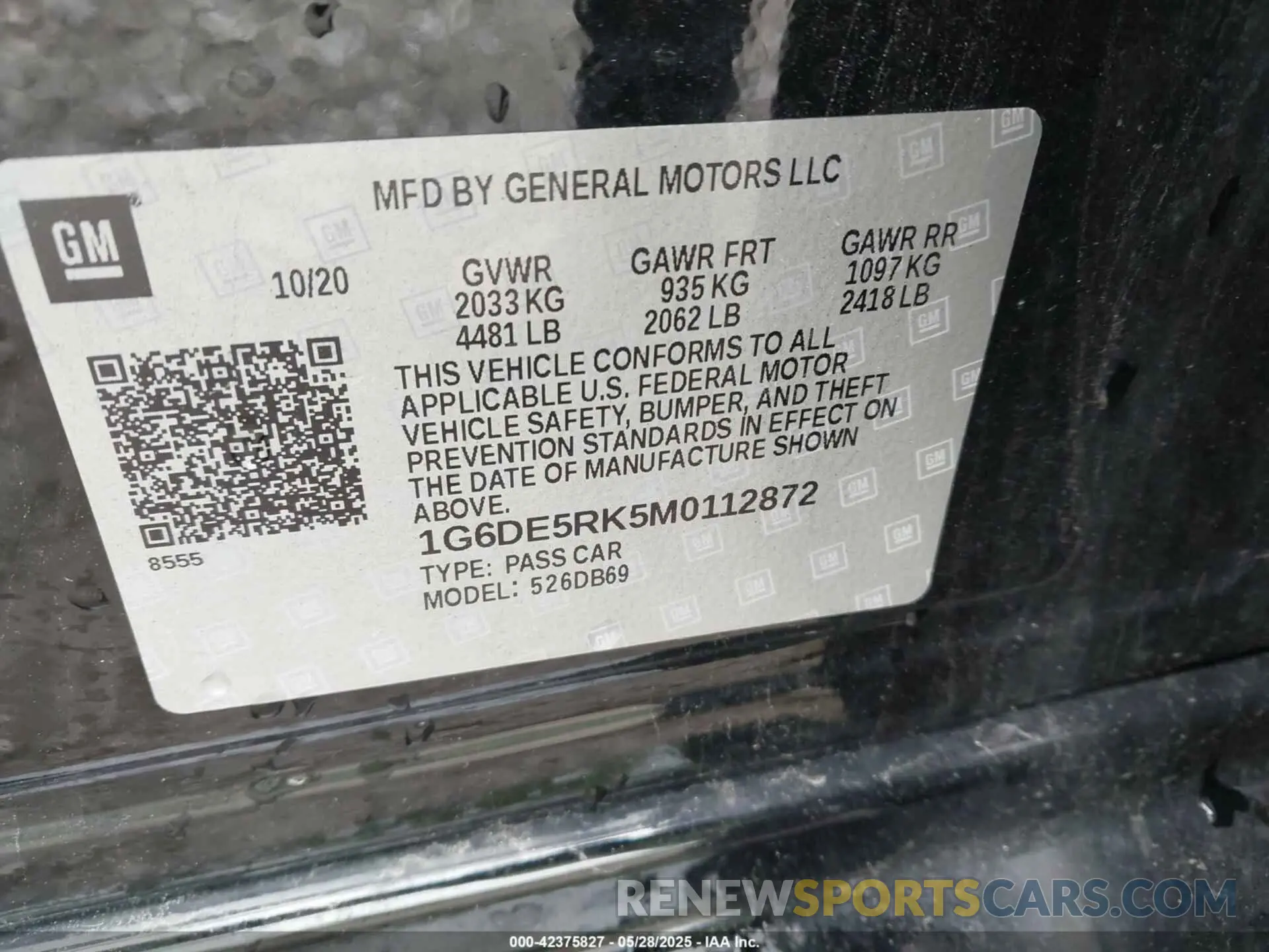9 Photograph of a damaged car 1G6DE5RK5M0112872 CADILLAC CT4 2021