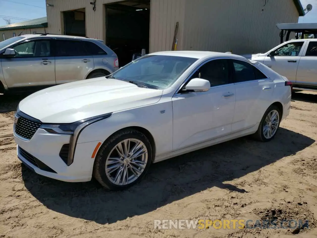 1 Photograph of a damaged car 1G6DF5RK2M0134809 CADILLAC CT4 2021
