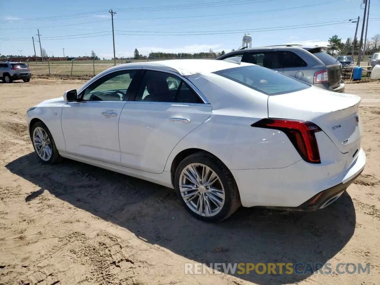 2 Photograph of a damaged car 1G6DF5RK2M0134809 CADILLAC CT4 2021