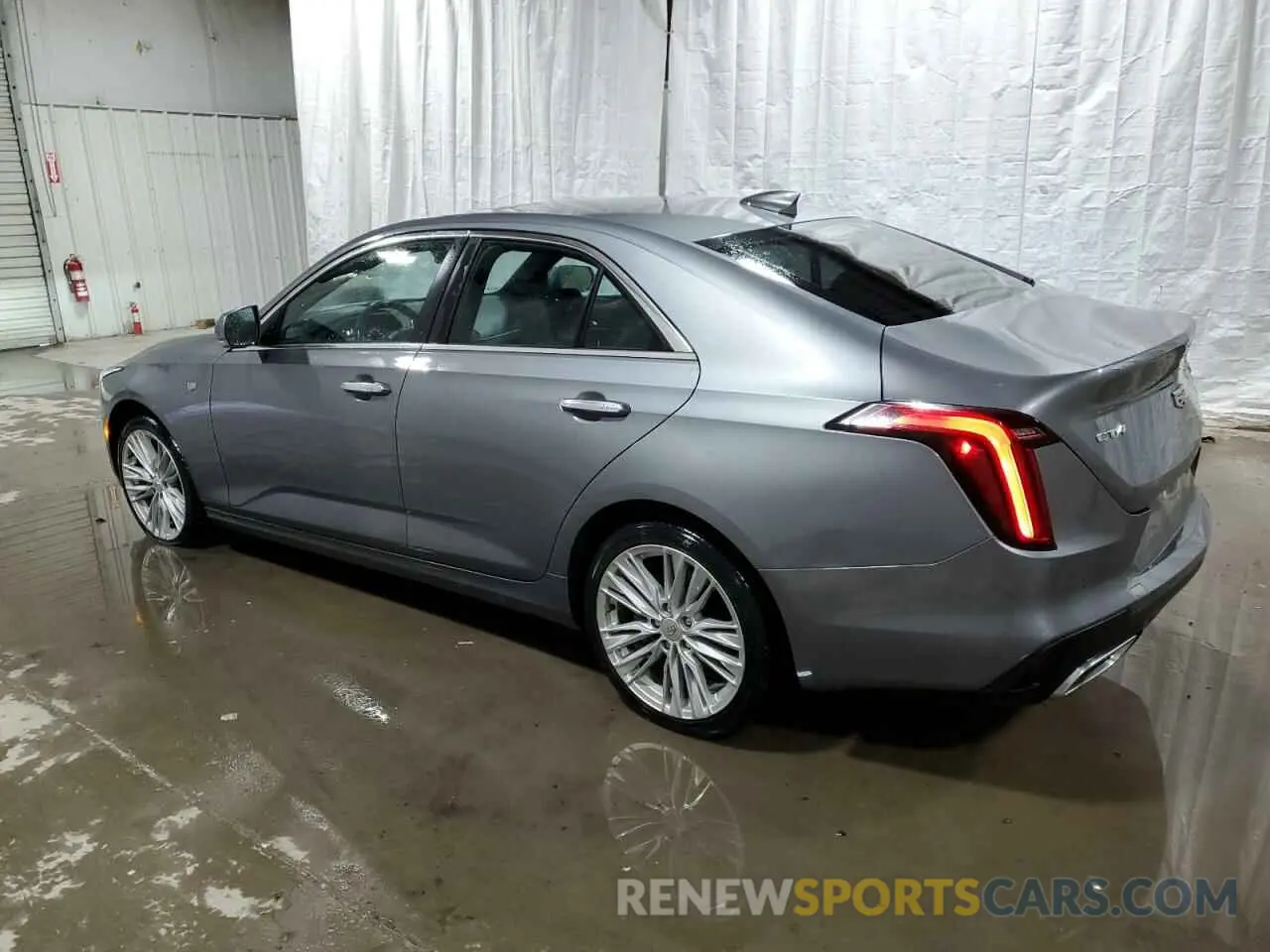 2 Photograph of a damaged car 1G6DF5RK4M0134262 CADILLAC CT4 2021