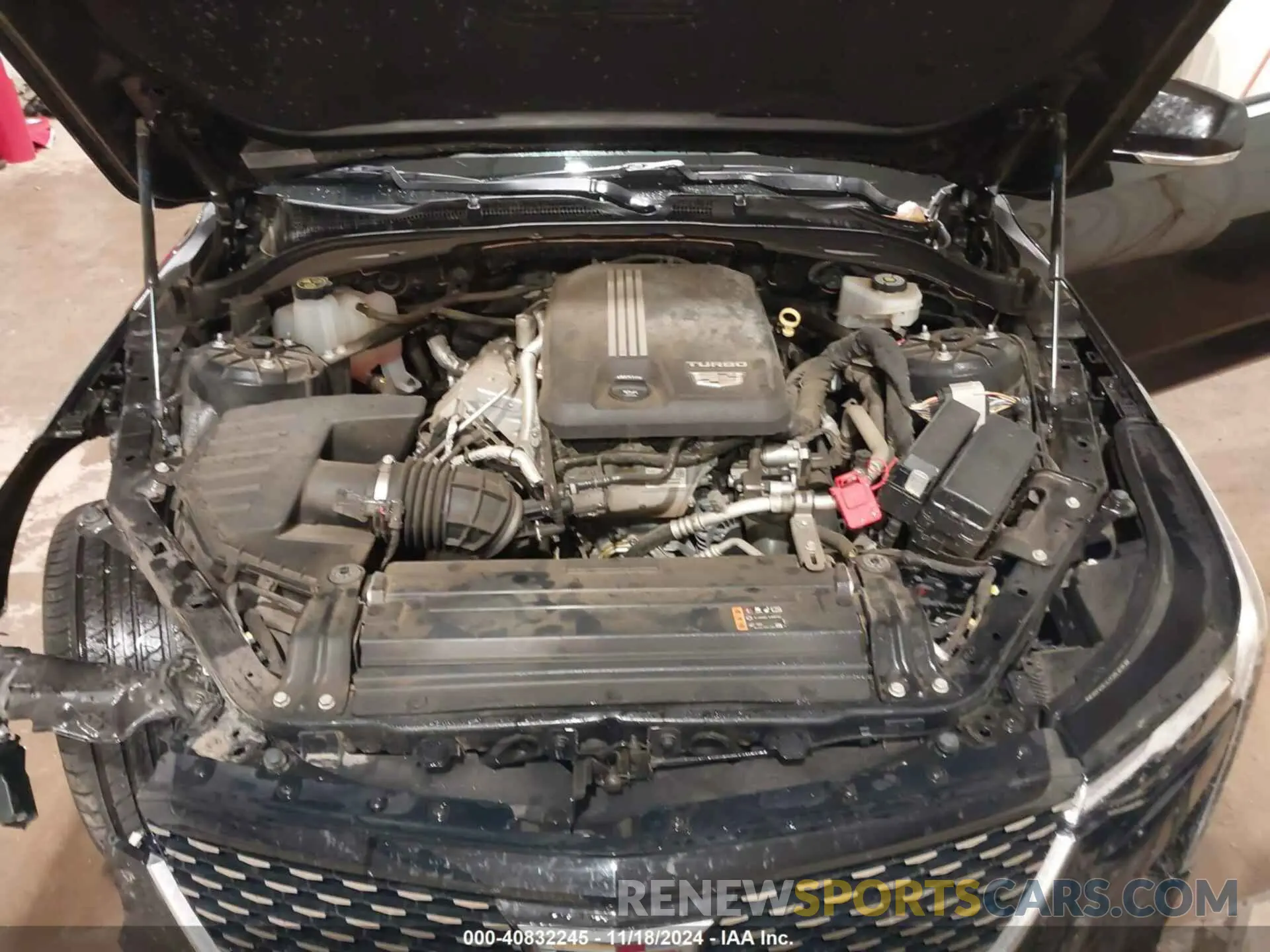 10 Photograph of a damaged car 1G6DF5RK6M0133758 CADILLAC CT4 2021