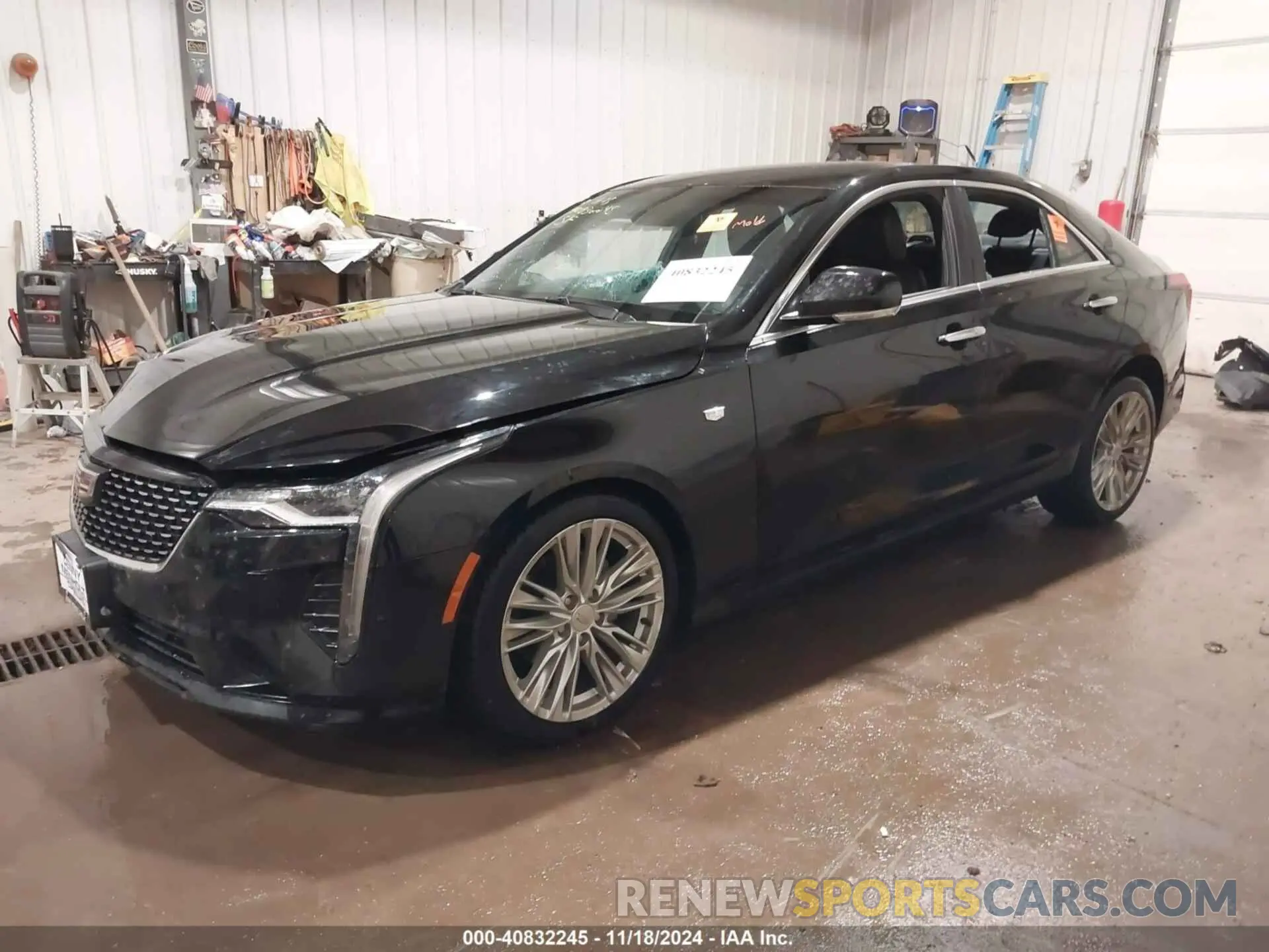2 Photograph of a damaged car 1G6DF5RK6M0133758 CADILLAC CT4 2021