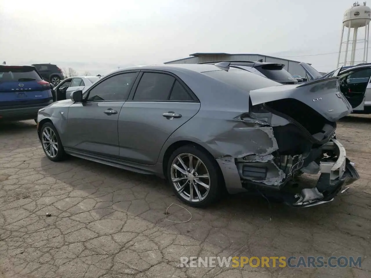 2 Photograph of a damaged car 1G6DG5RK5M0105737 CADILLAC CT4 2021