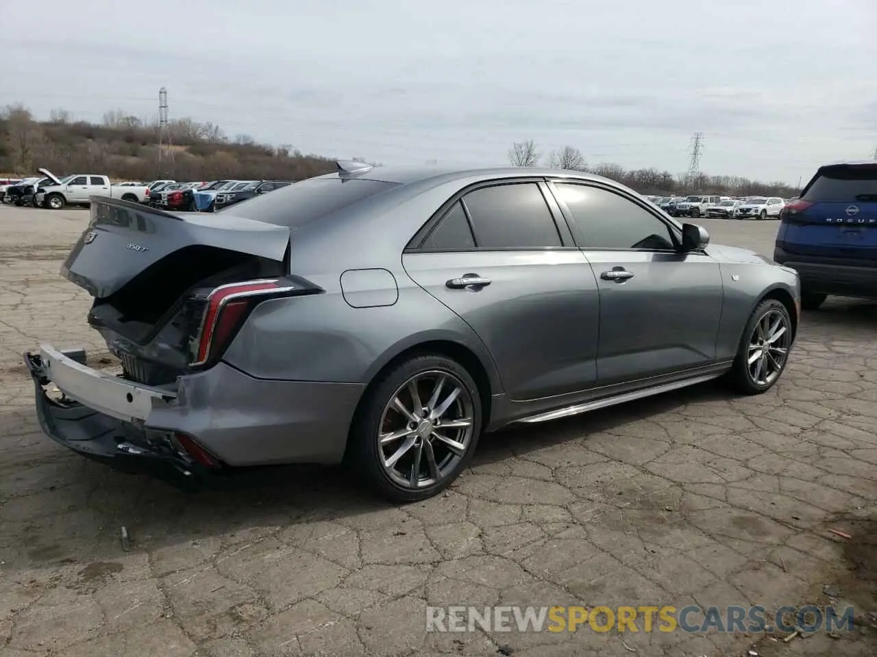 3 Photograph of a damaged car 1G6DG5RK5M0105737 CADILLAC CT4 2021