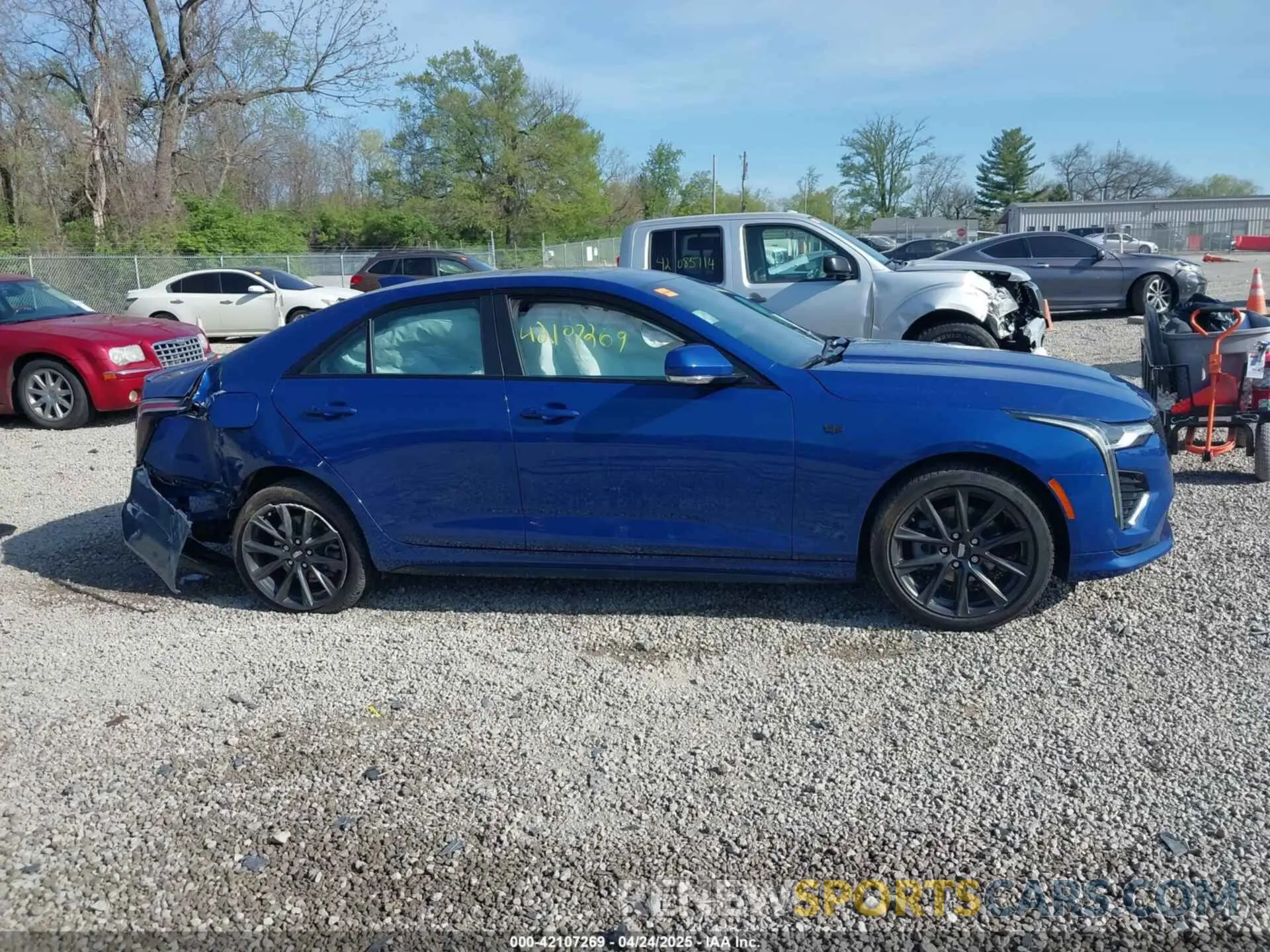 13 Photograph of a damaged car 1G6DG5RK6M0120750 CADILLAC CT4 2021