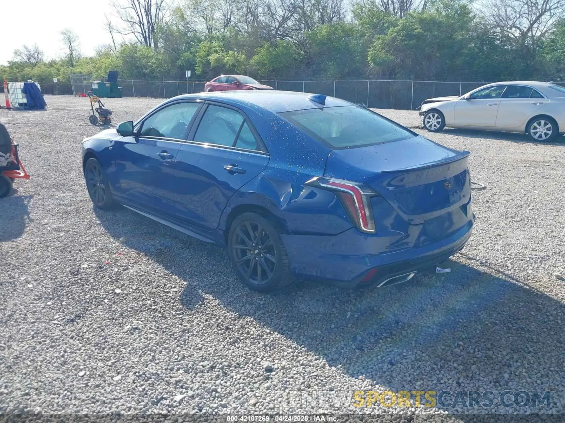 3 Photograph of a damaged car 1G6DG5RK6M0120750 CADILLAC CT4 2021