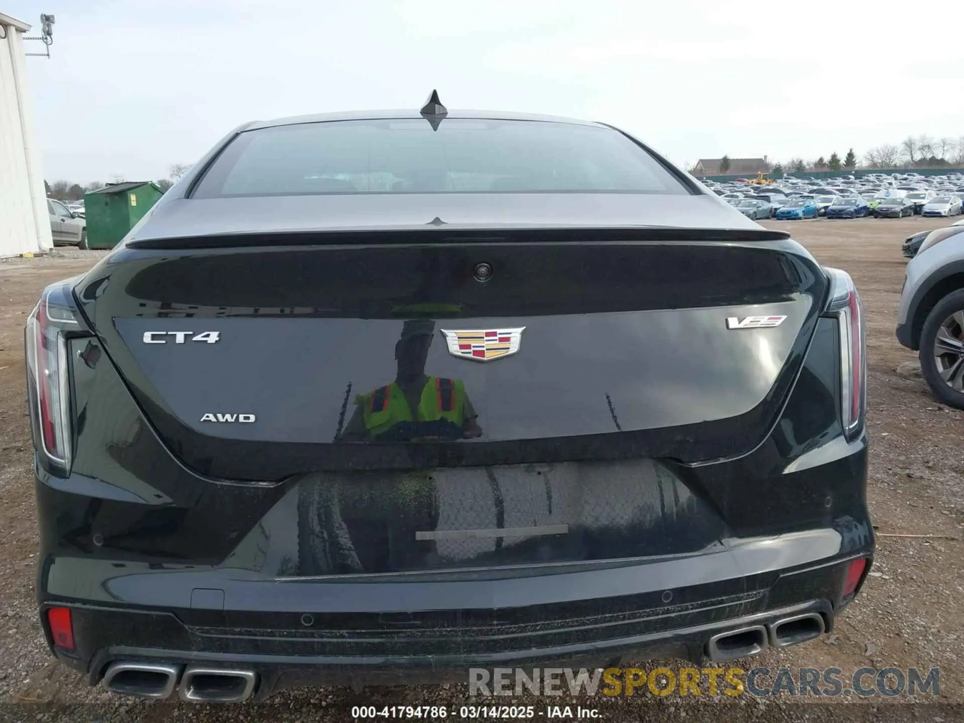 15 Photograph of a damaged car 1G6DH5RL9M0128623 CADILLAC CT4 2021