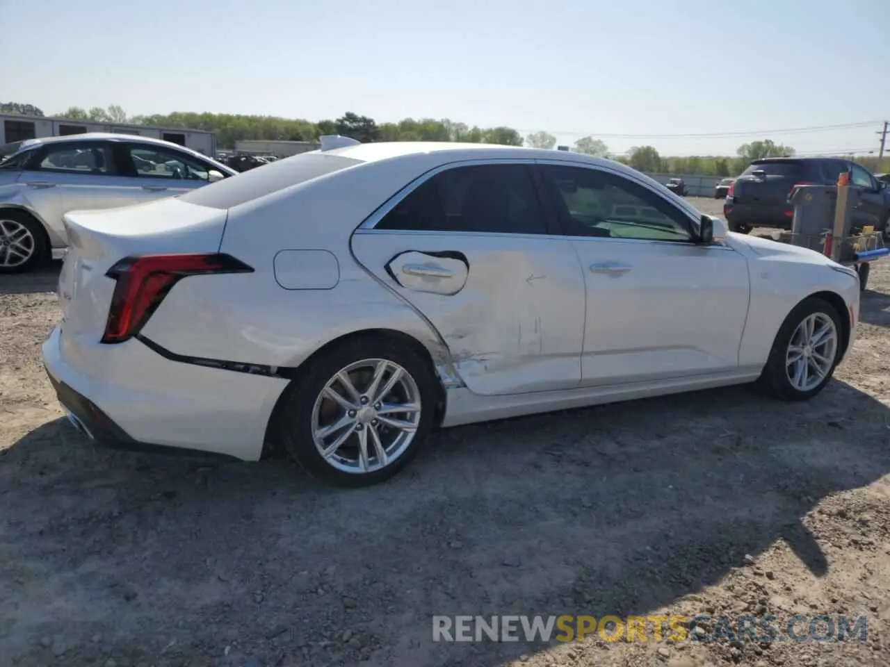 3 Photograph of a damaged car 1G6DJ5RK4M0113586 CADILLAC CT4 2021
