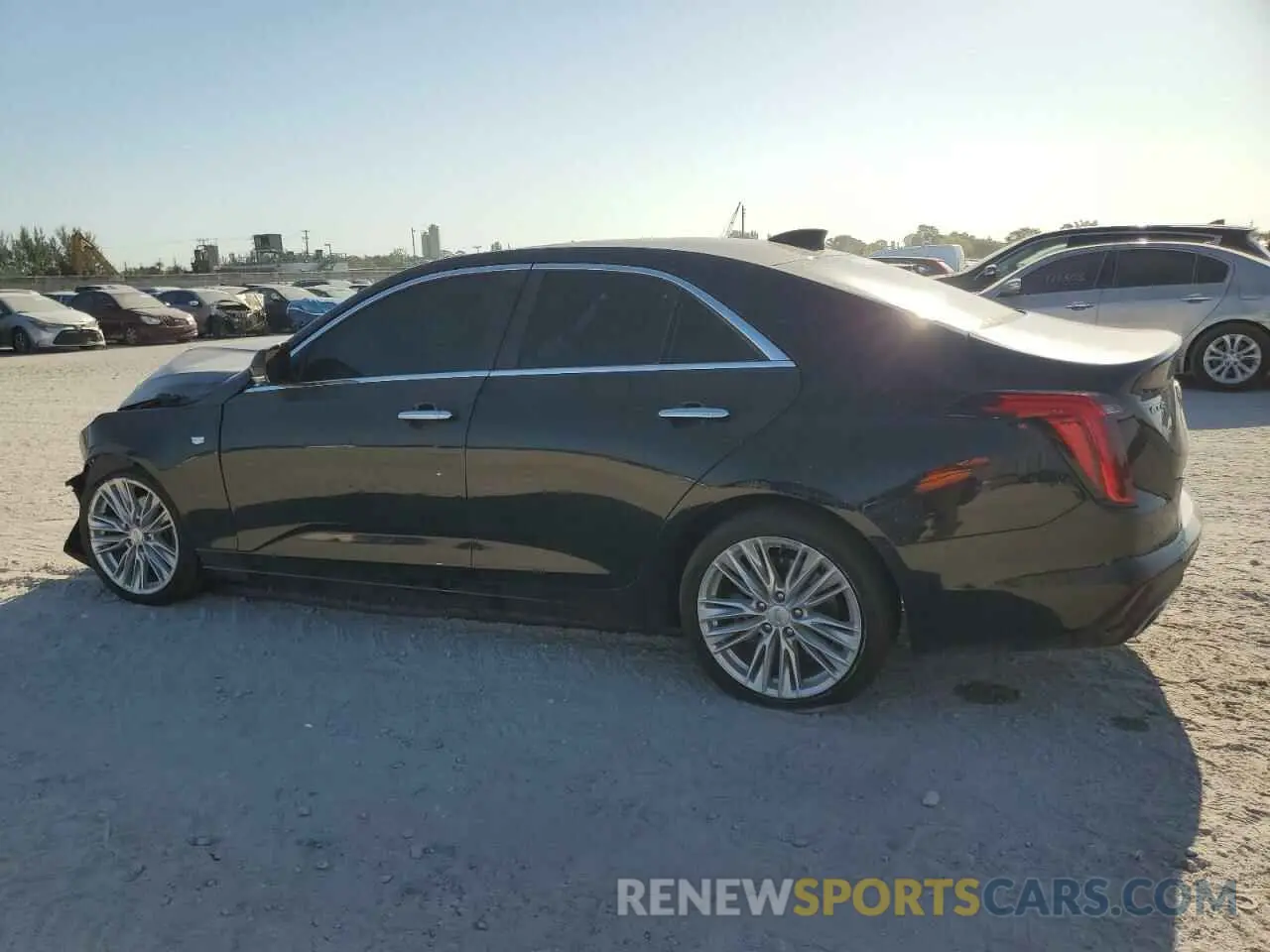 2 Photograph of a damaged car 1G6DB5RK3N0121077 CADILLAC CT4 2022