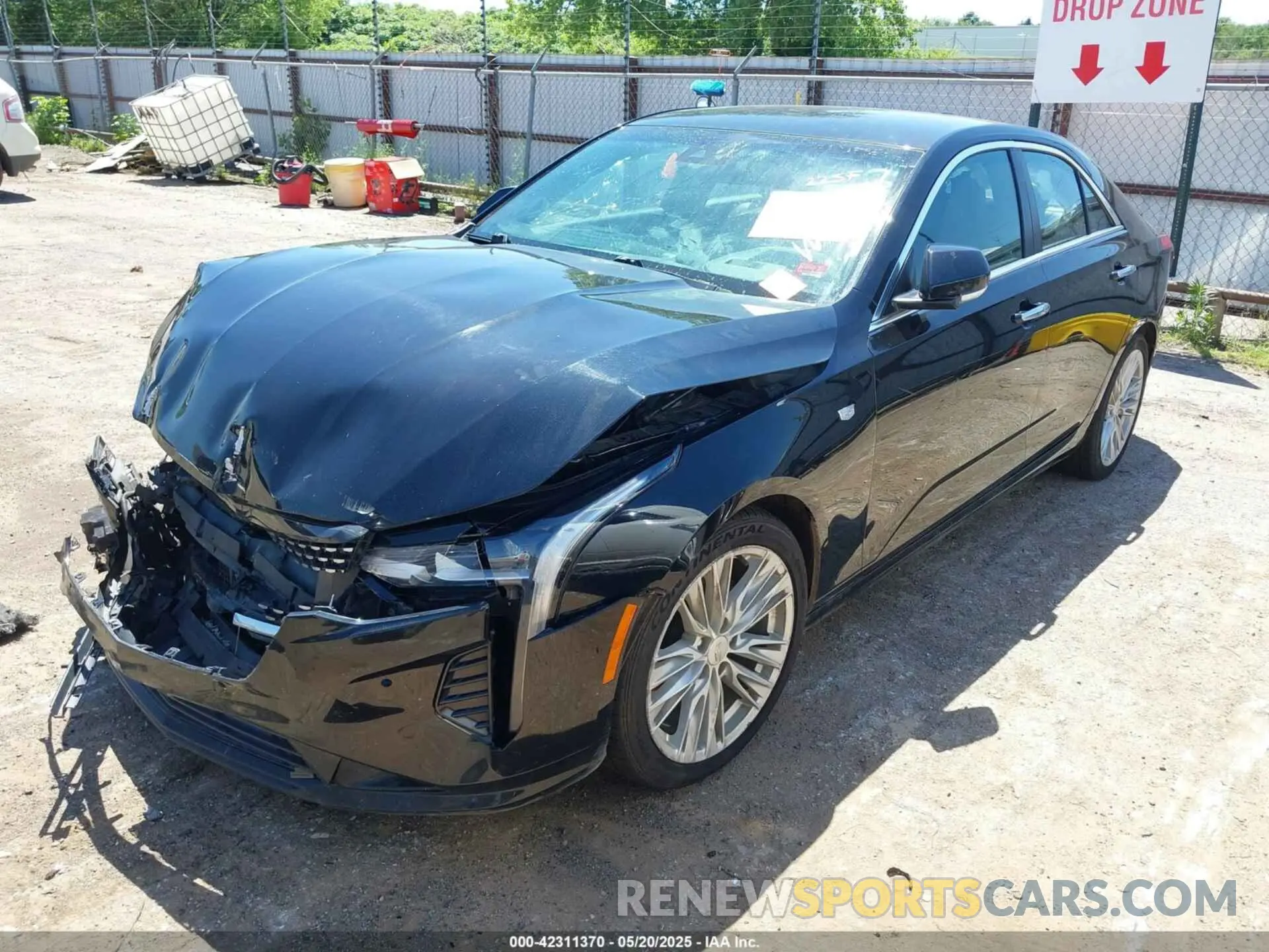 2 Photograph of a damaged car 1G6DB5RK8N0119888 CADILLAC CT4 2022