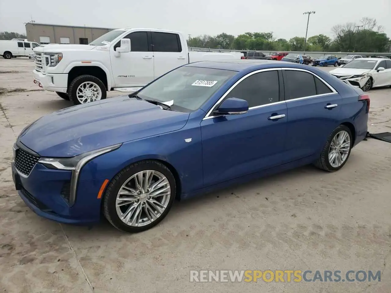 1 Photograph of a damaged car 1G6DB5RK8N0131412 CADILLAC CT4 2022
