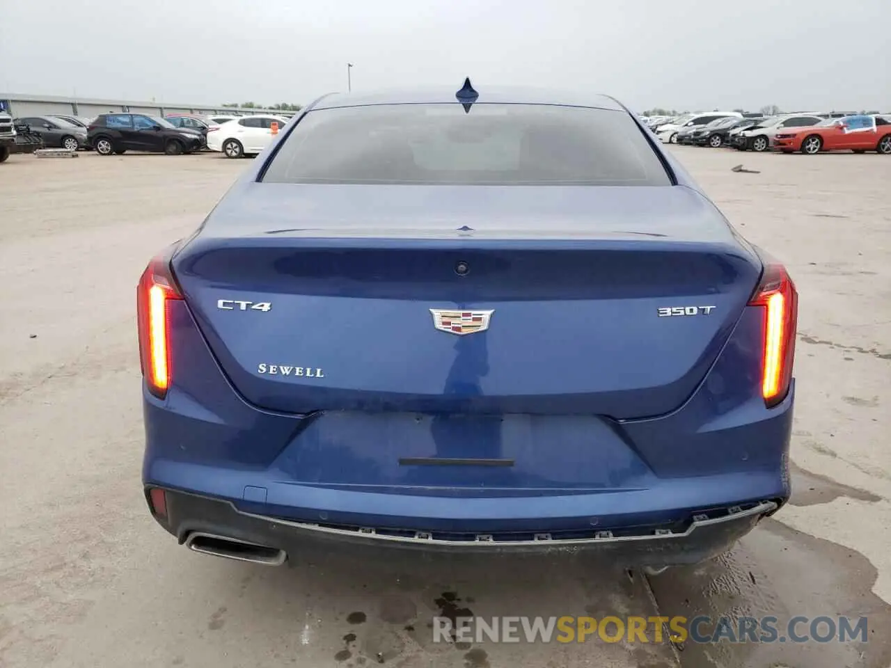 6 Photograph of a damaged car 1G6DB5RK8N0131412 CADILLAC CT4 2022