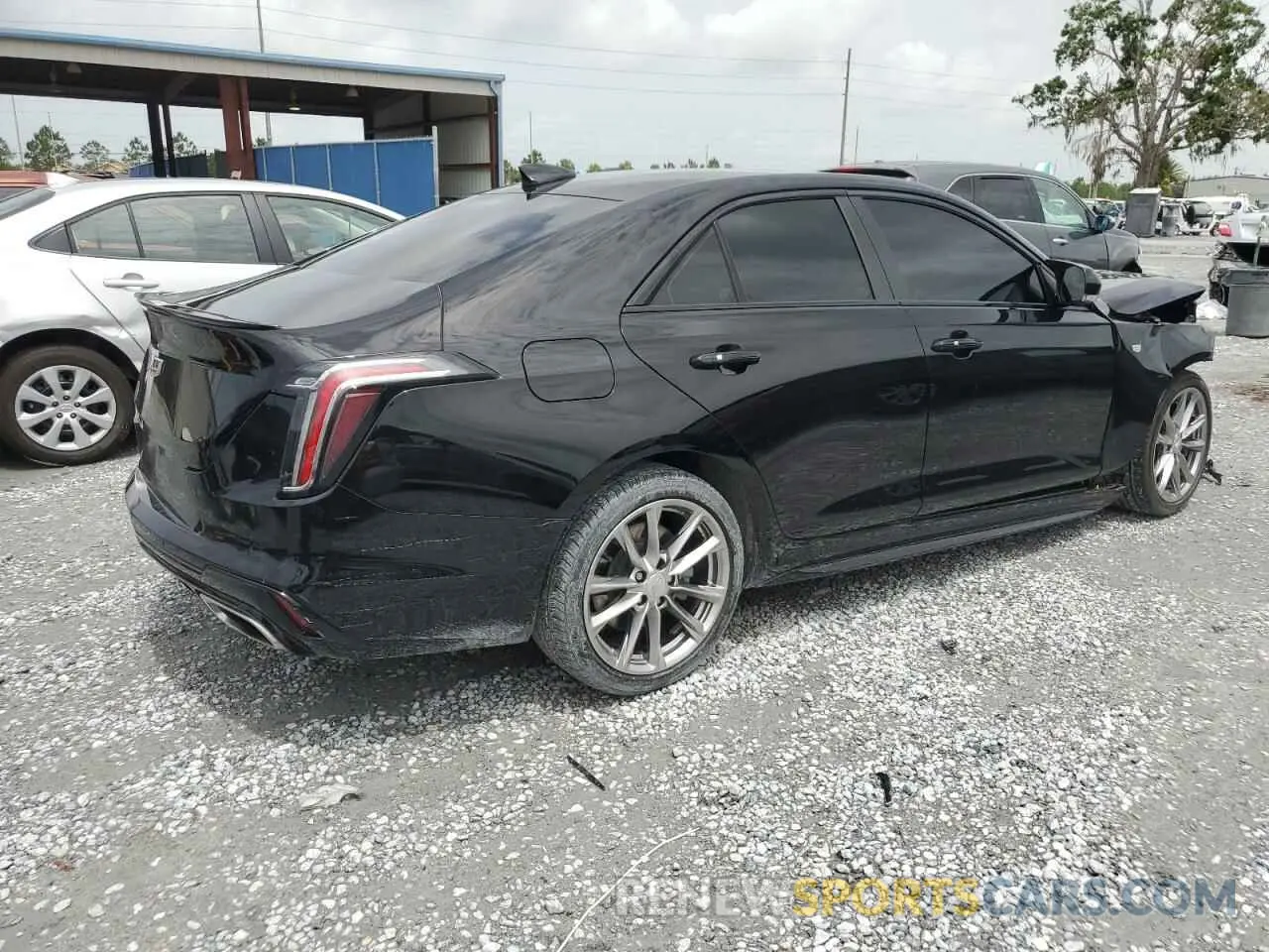 4 Photograph of a damaged car 1G6DC5RK0N0124502 CADILLAC CT4 2022