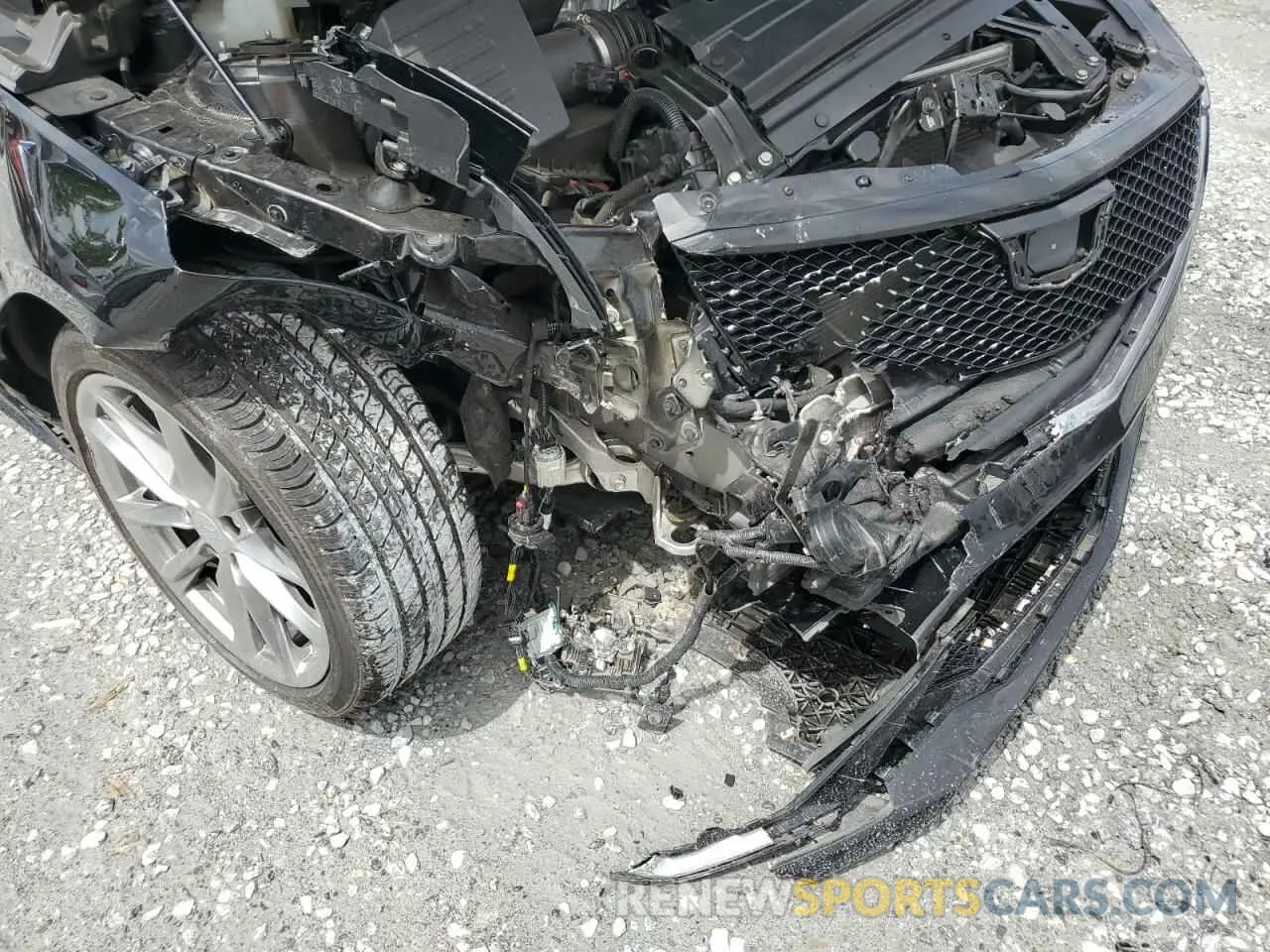 9 Photograph of a damaged car 1G6DC5RK0N0124502 CADILLAC CT4 2022