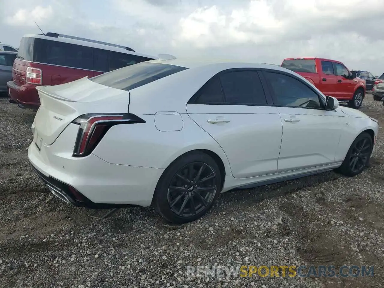 3 Photograph of a damaged car 1G6DC5RK0N0126864 CADILLAC CT4 2022