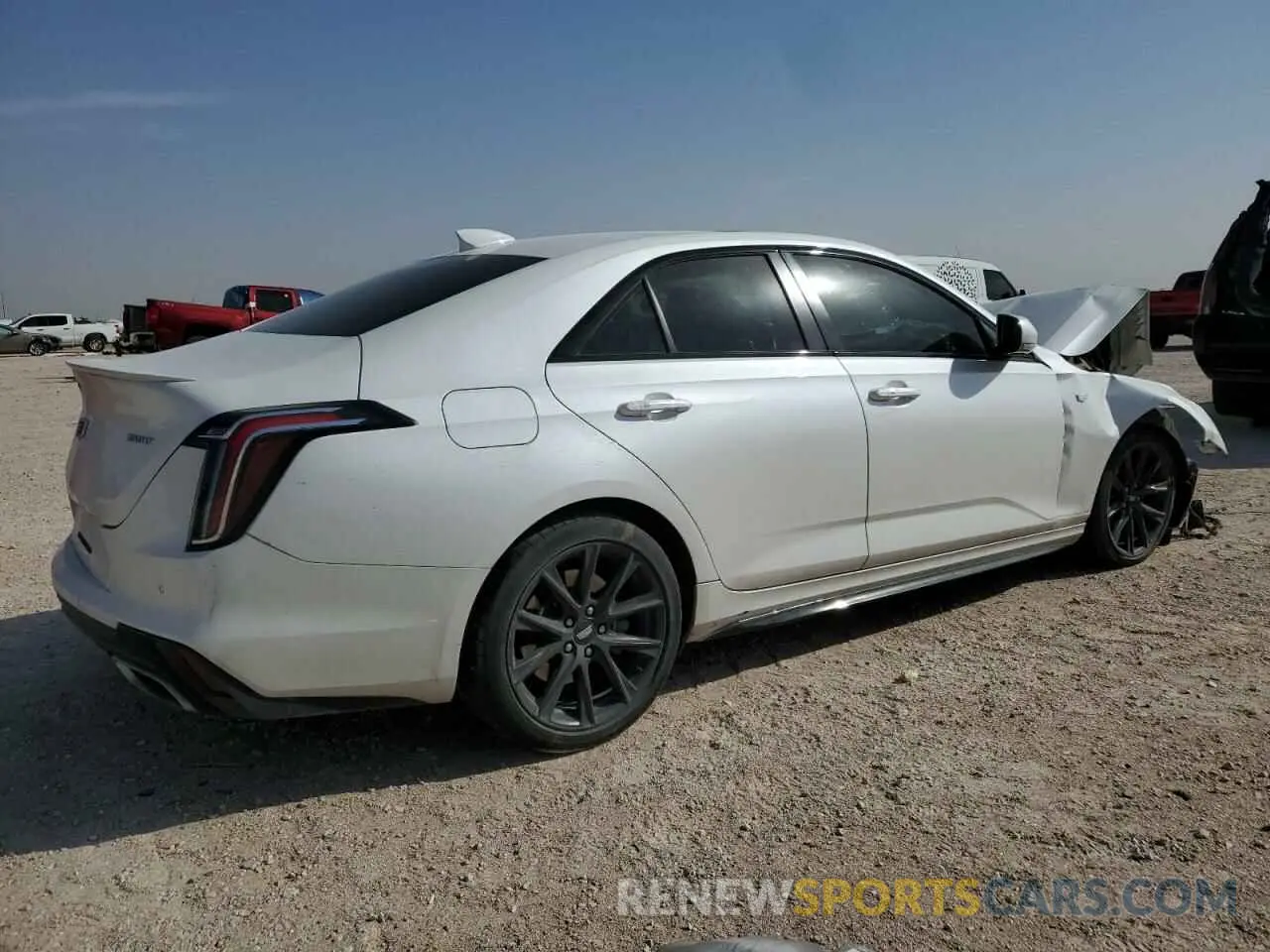 3 Photograph of a damaged car 1G6DC5RKXN0118660 CADILLAC CT4 2022