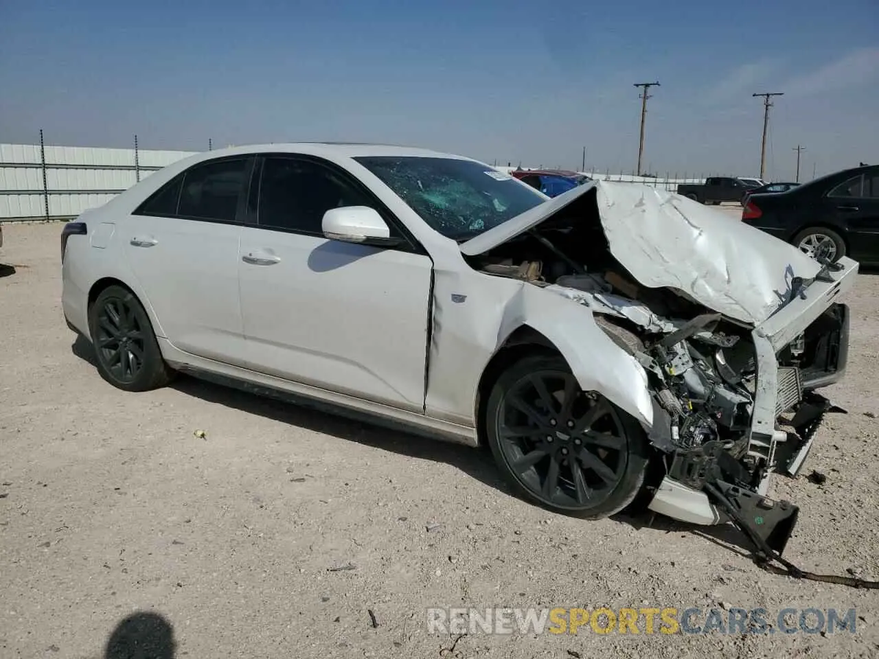 4 Photograph of a damaged car 1G6DC5RKXN0118660 CADILLAC CT4 2022
