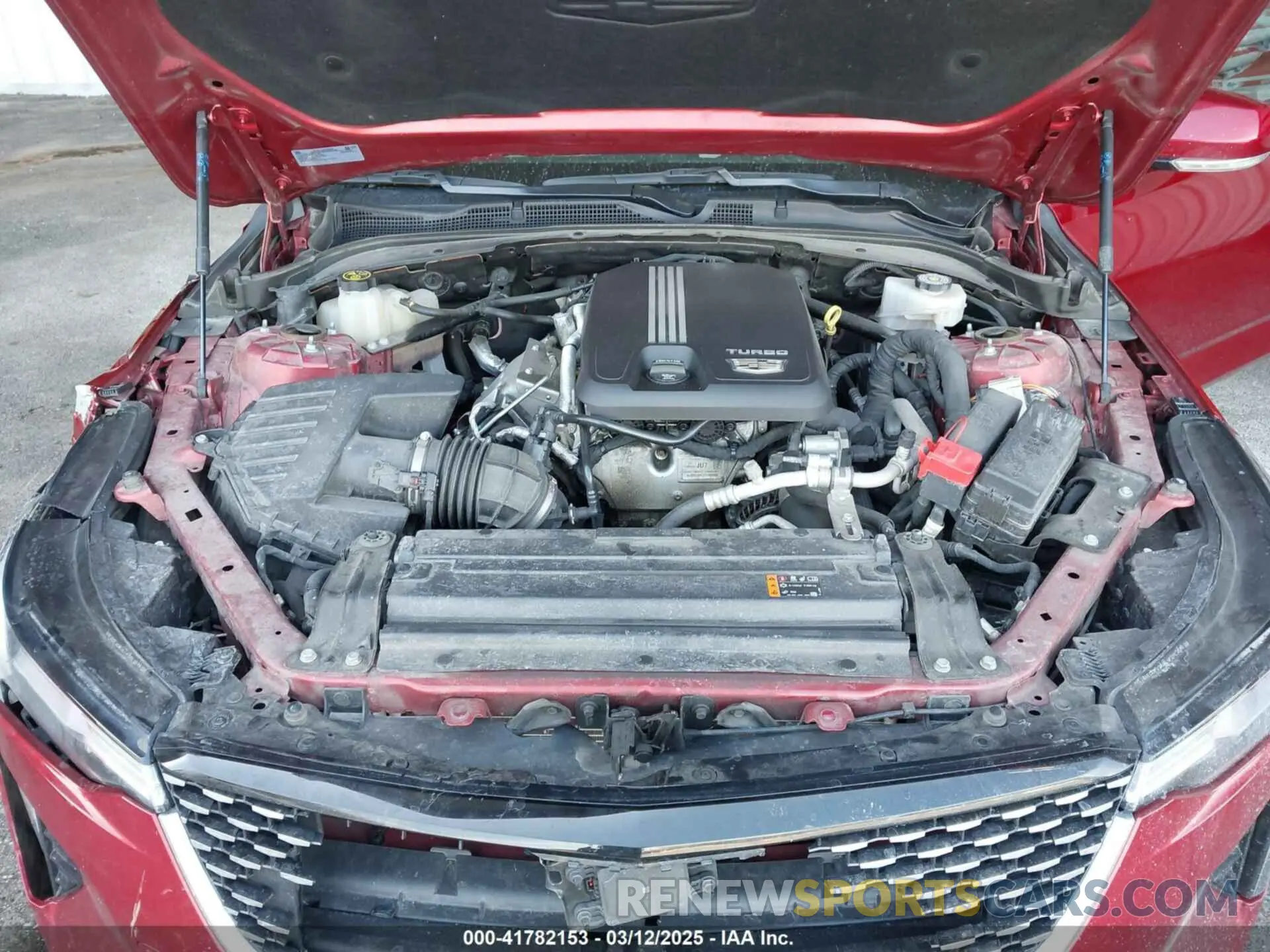 10 Photograph of a damaged car 1G6DF5RK1N0117257 CADILLAC CT4 2022