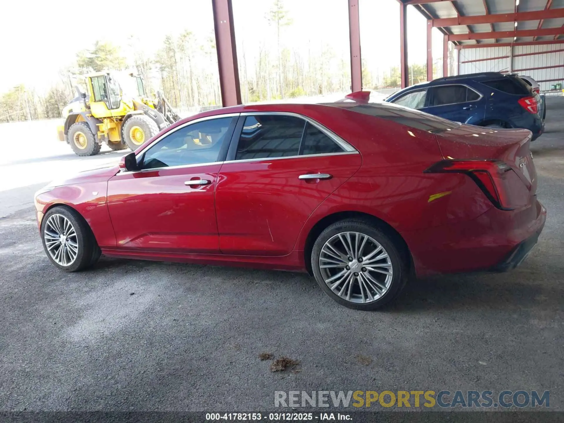 14 Photograph of a damaged car 1G6DF5RK1N0117257 CADILLAC CT4 2022
