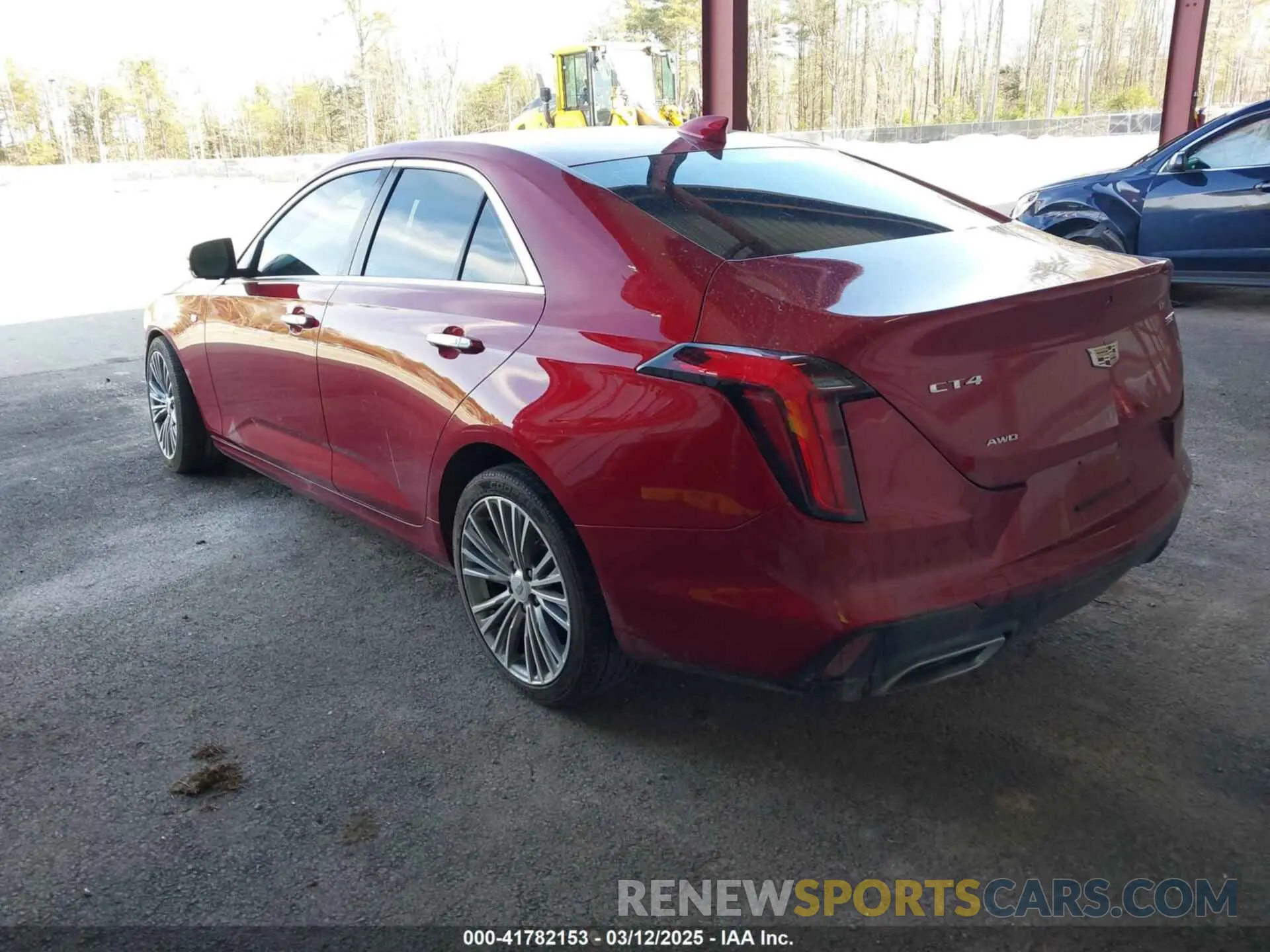 3 Photograph of a damaged car 1G6DF5RK1N0117257 CADILLAC CT4 2022