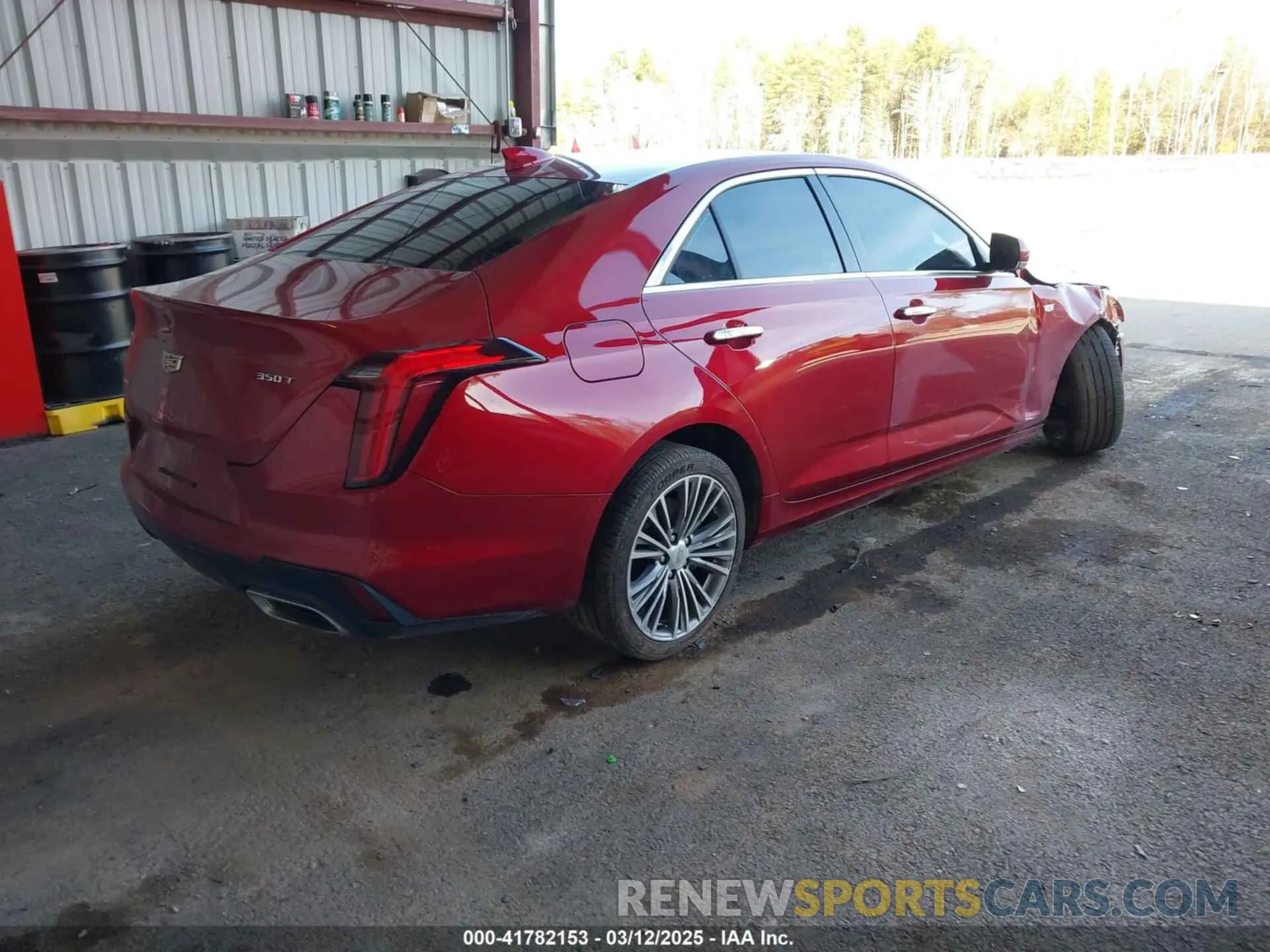 4 Photograph of a damaged car 1G6DF5RK1N0117257 CADILLAC CT4 2022