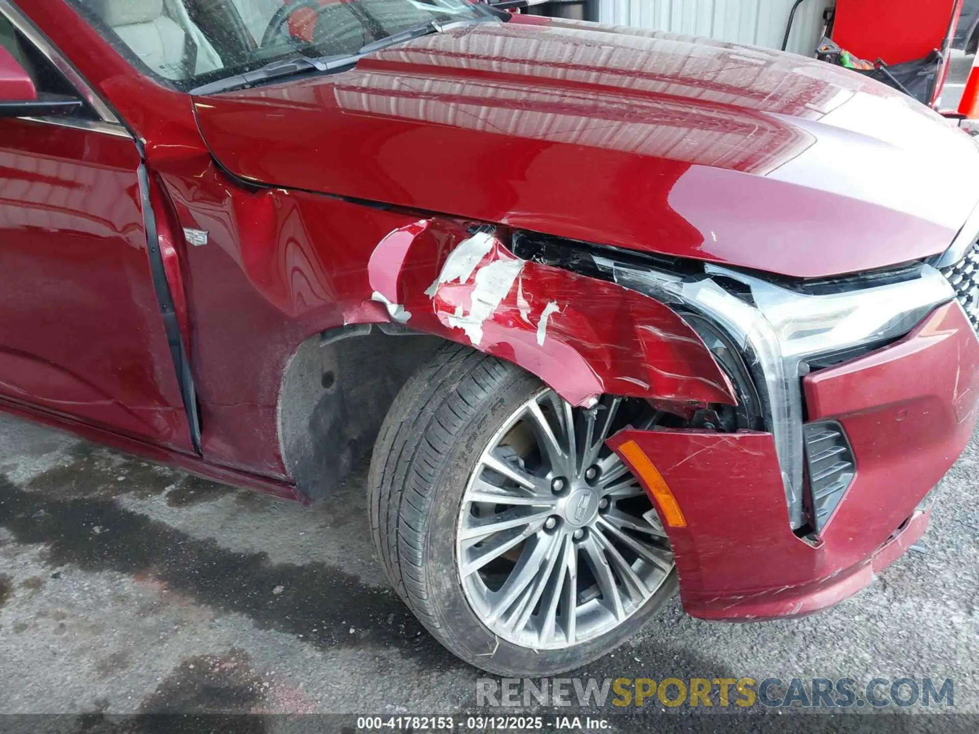 6 Photograph of a damaged car 1G6DF5RK1N0117257 CADILLAC CT4 2022