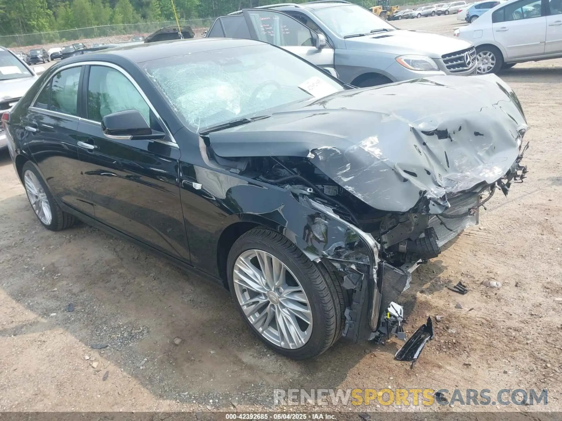 1 Photograph of a damaged car 1G6DF5RK2N0118059 CADILLAC CT4 2022
