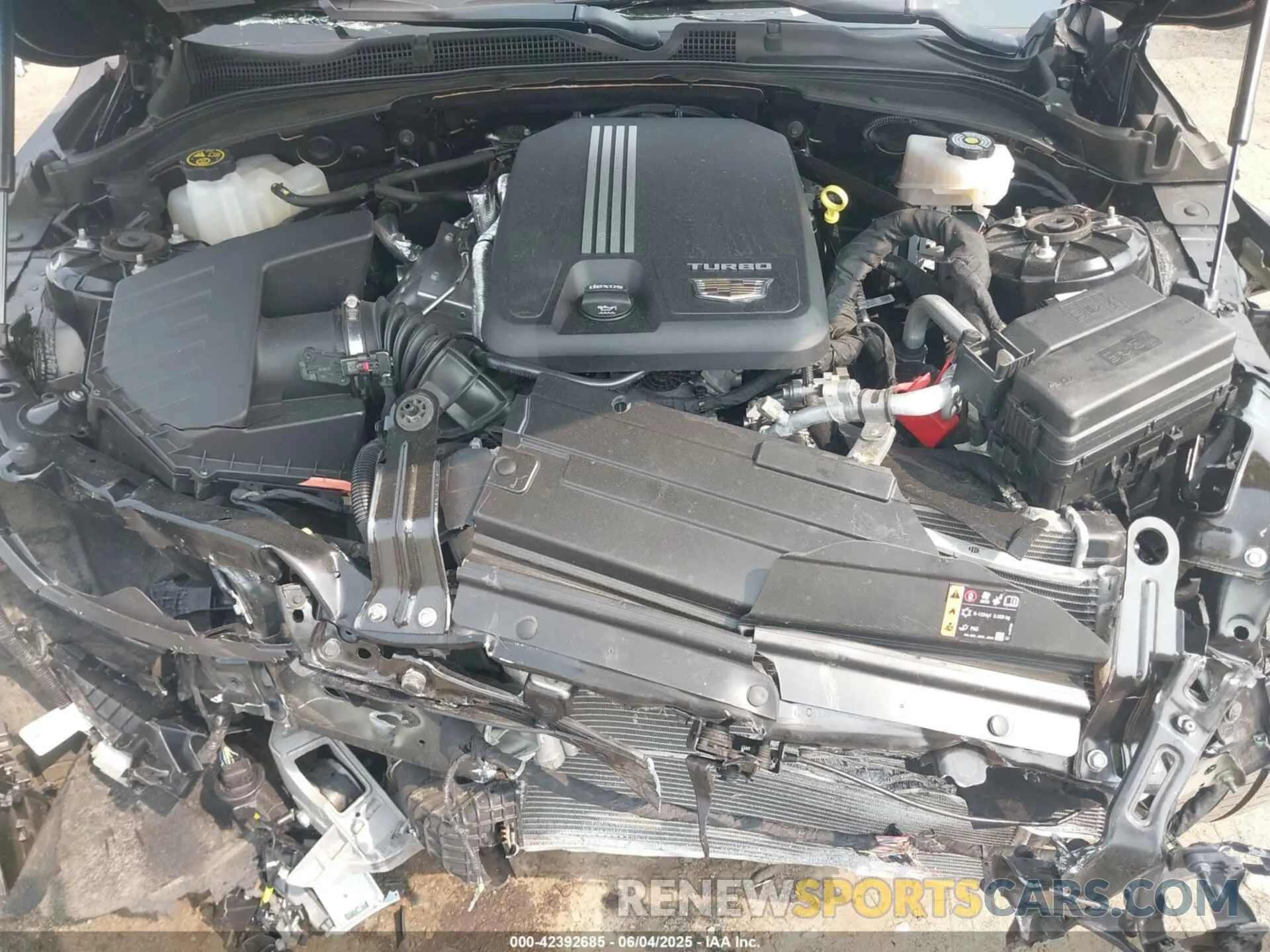 10 Photograph of a damaged car 1G6DF5RK2N0118059 CADILLAC CT4 2022