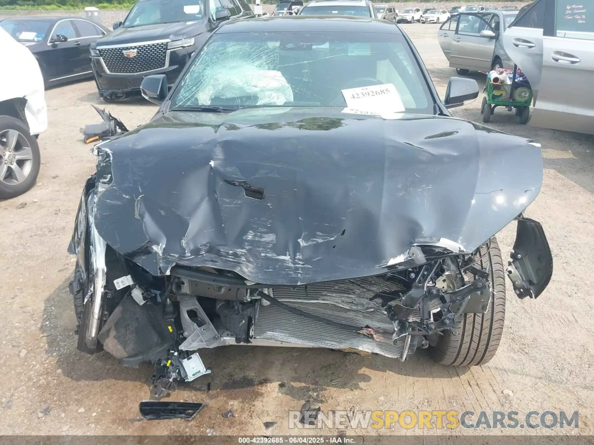 13 Photograph of a damaged car 1G6DF5RK2N0118059 CADILLAC CT4 2022