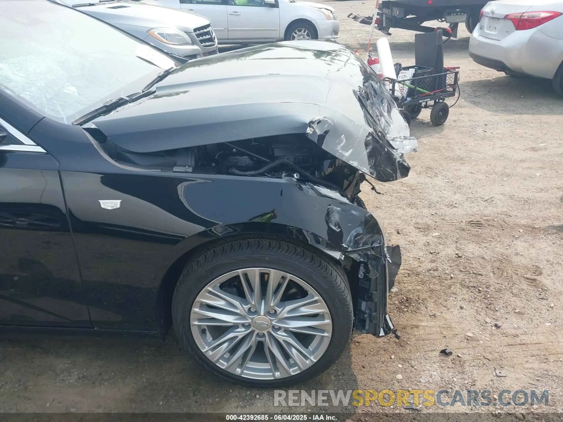 18 Photograph of a damaged car 1G6DF5RK2N0118059 CADILLAC CT4 2022