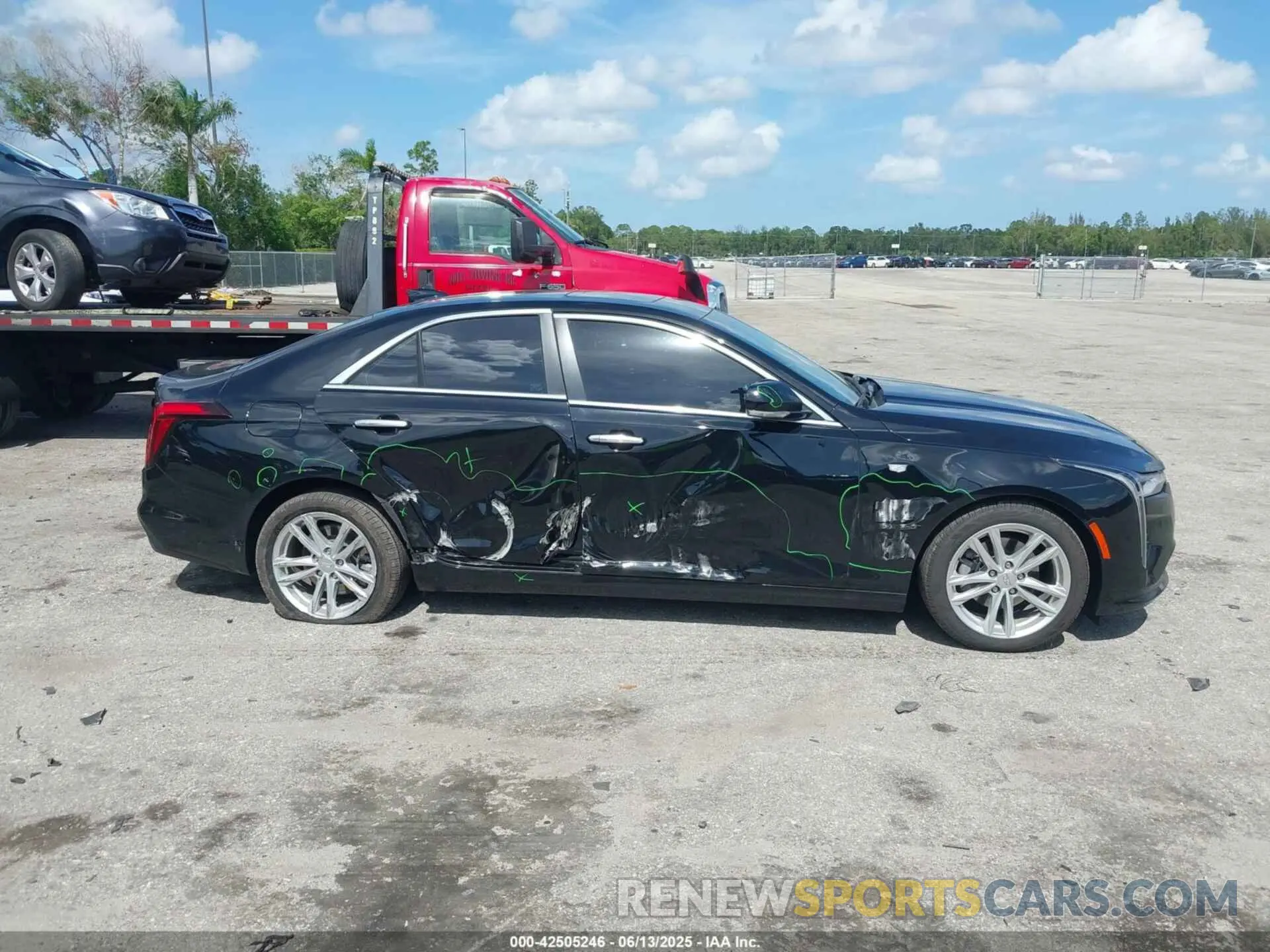 13 Photograph of a damaged car 1G6DJ5RK1N0137152 CADILLAC CT4 2022