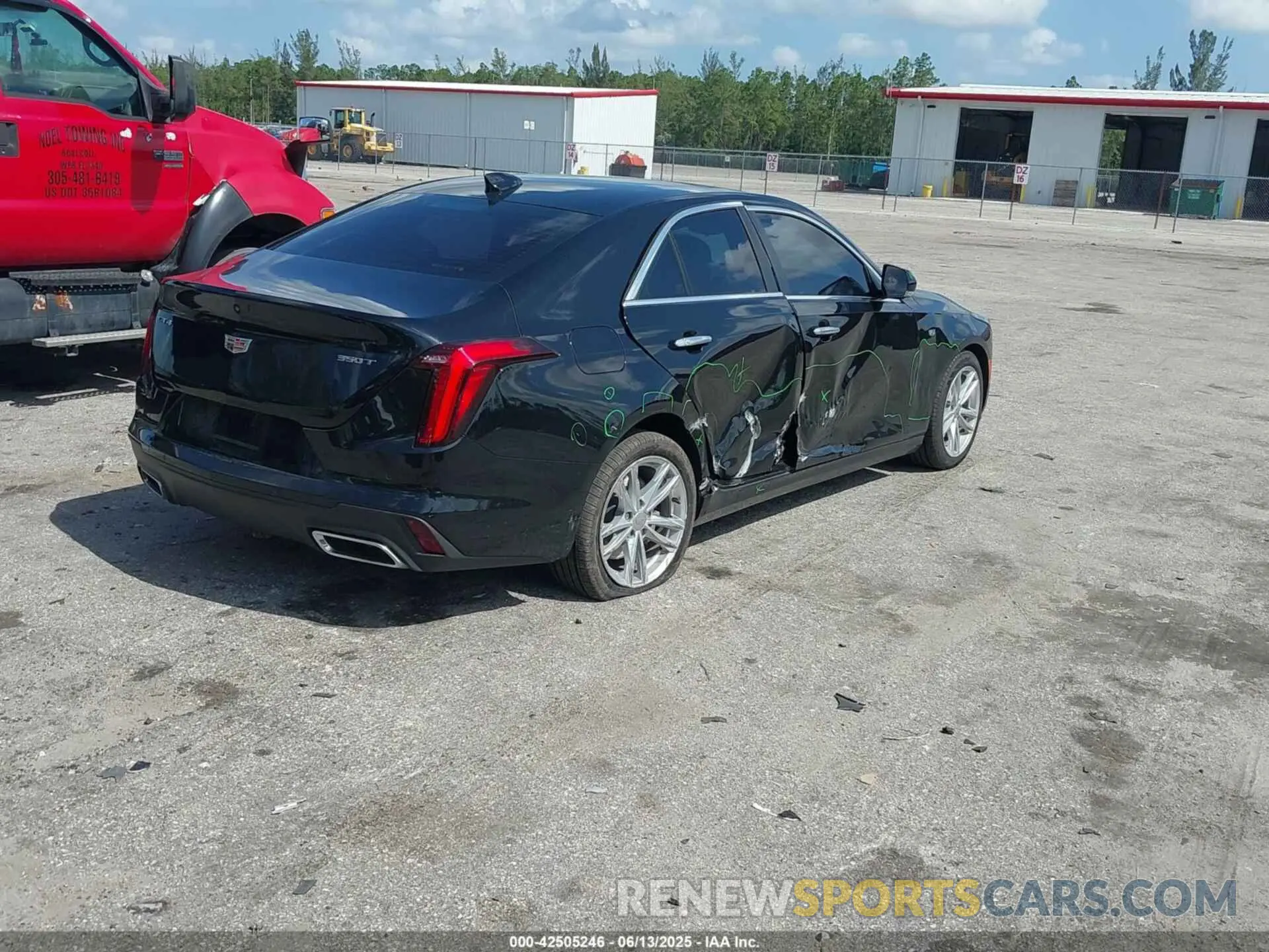 4 Photograph of a damaged car 1G6DJ5RK1N0137152 CADILLAC CT4 2022