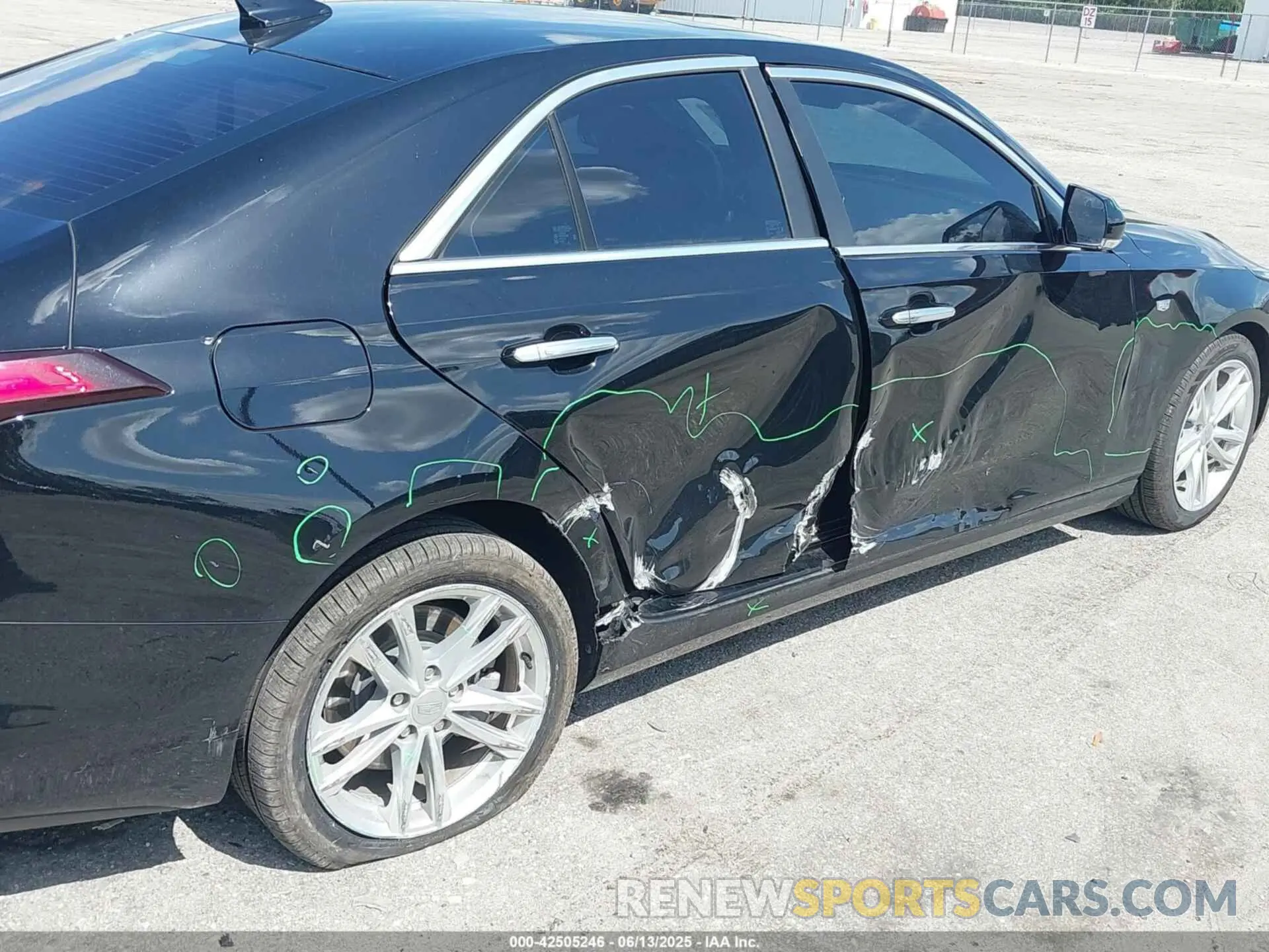 6 Photograph of a damaged car 1G6DJ5RK1N0137152 CADILLAC CT4 2022