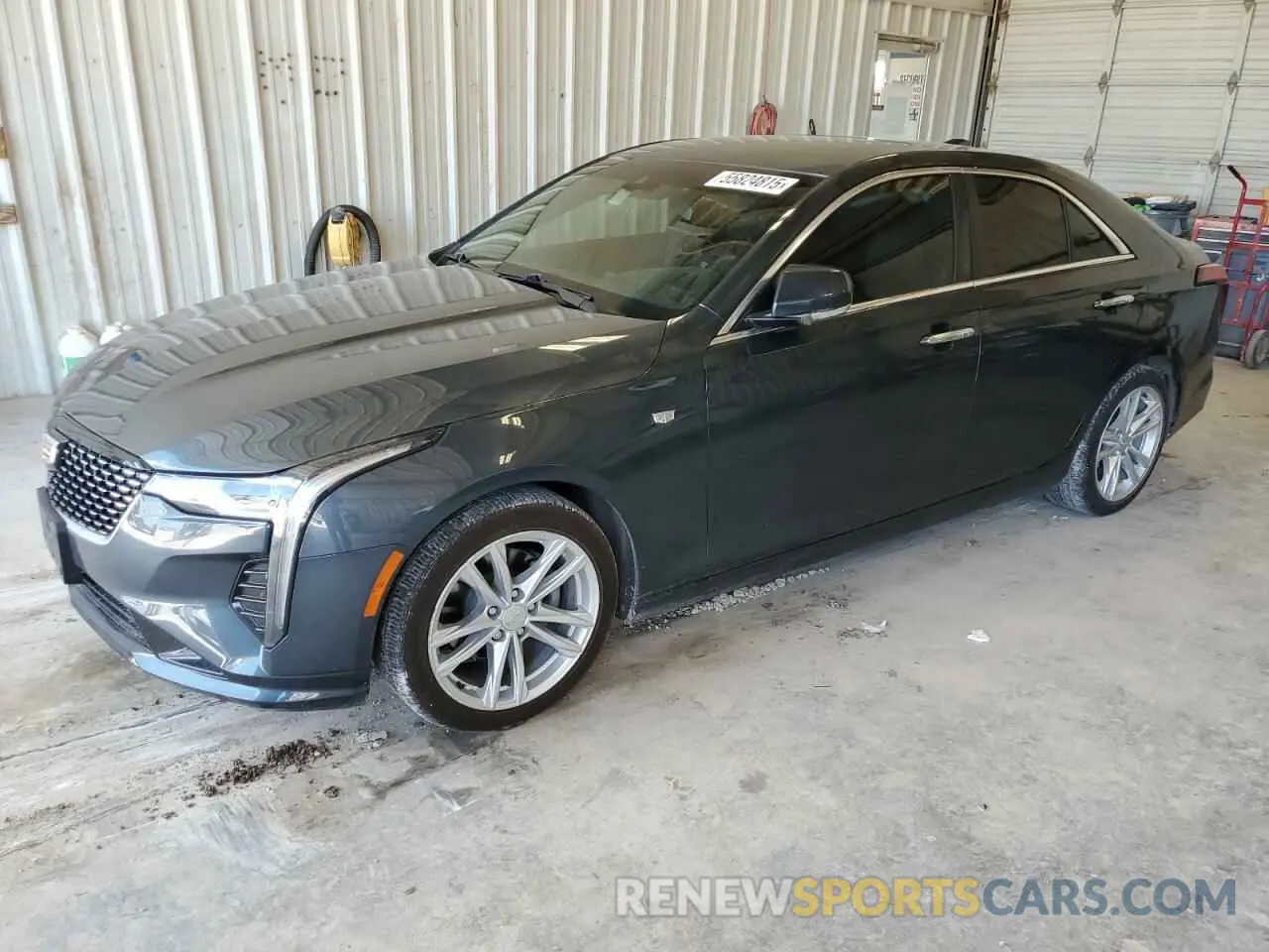 1 Photograph of a damaged car 1G6DJ5RK3N0113628 CADILLAC CT4 2022