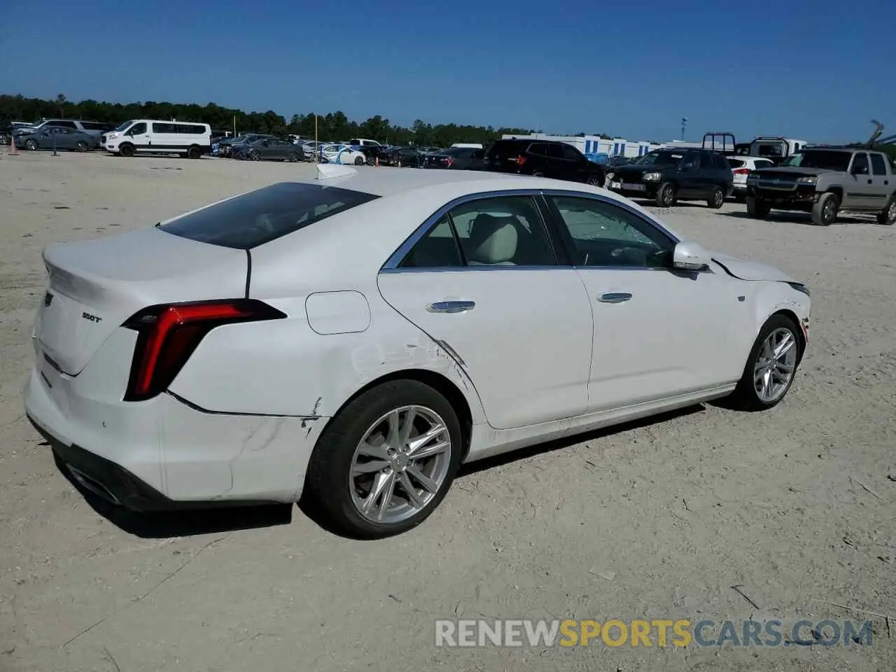3 Photograph of a damaged car 1G6DJ5RK7N0136507 CADILLAC CT4 2022